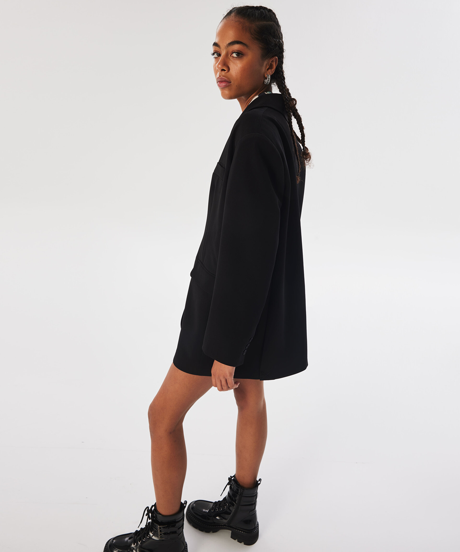 Sıyah MONO YAKA BLAZER TW6230106062001 | TWIST