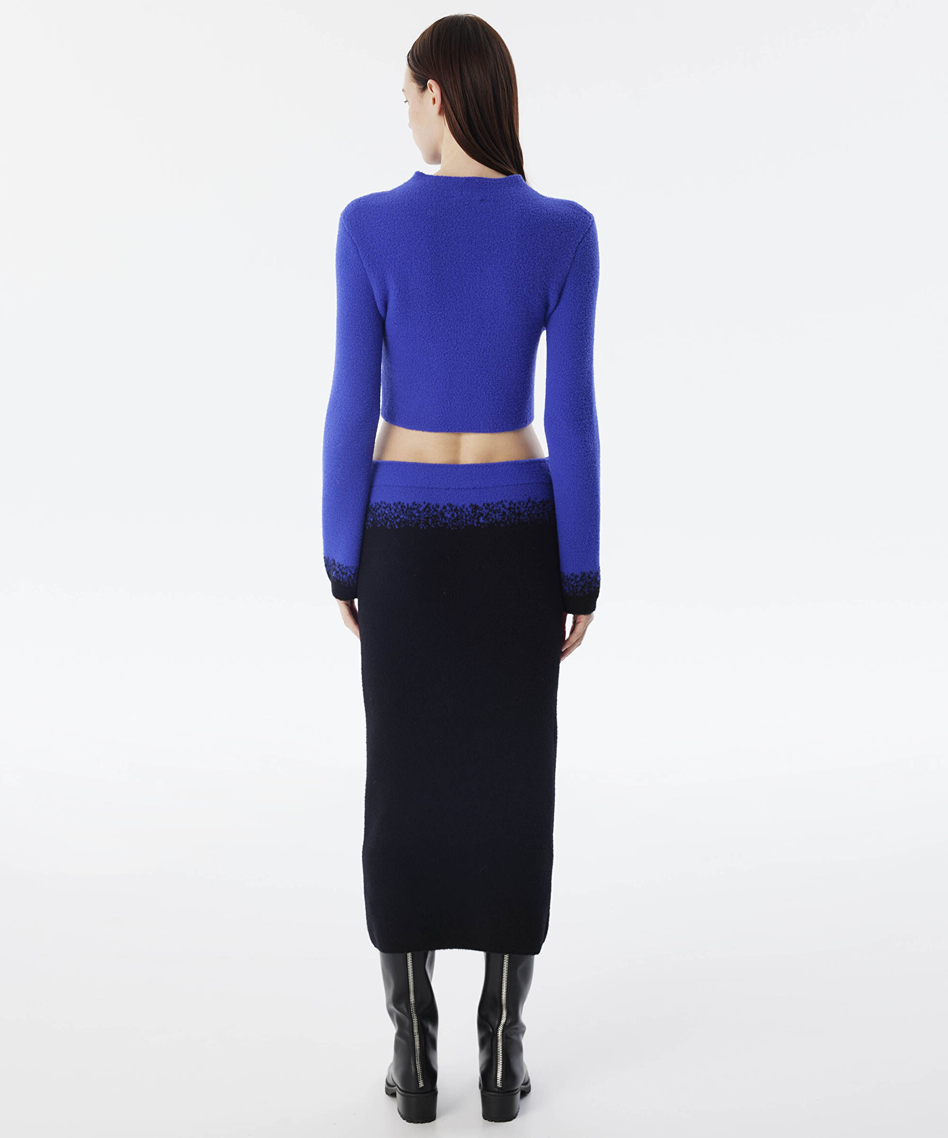 COLORBLOCK MİDİ ETEK