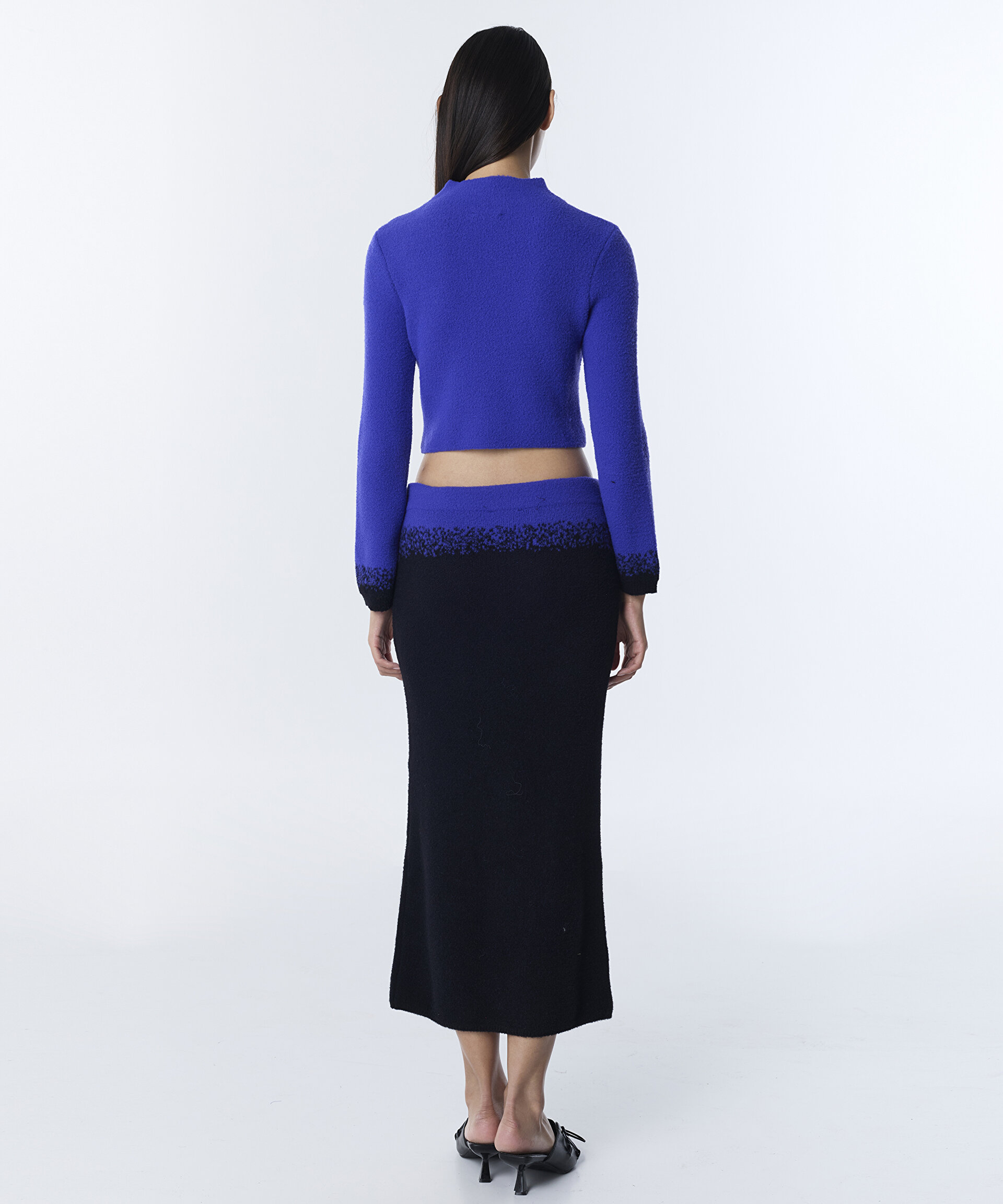 COLORBLOCK MİDİ ETEK