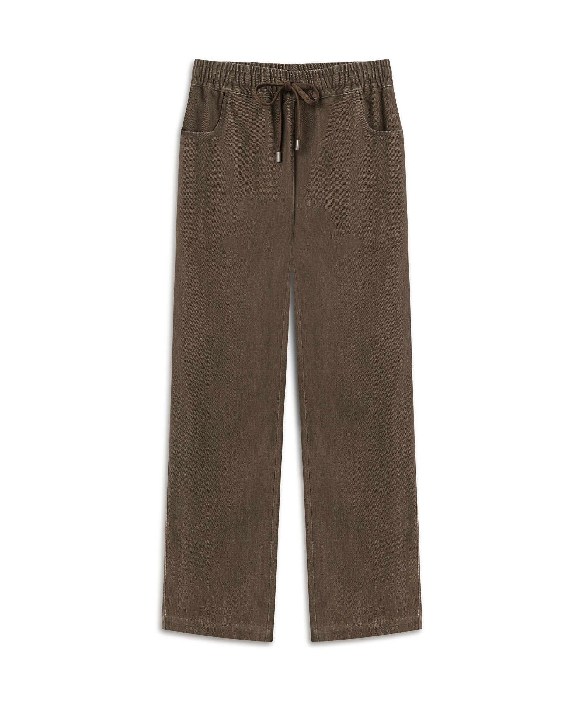 ELASTİK BEL NON DENİM PANTOLON