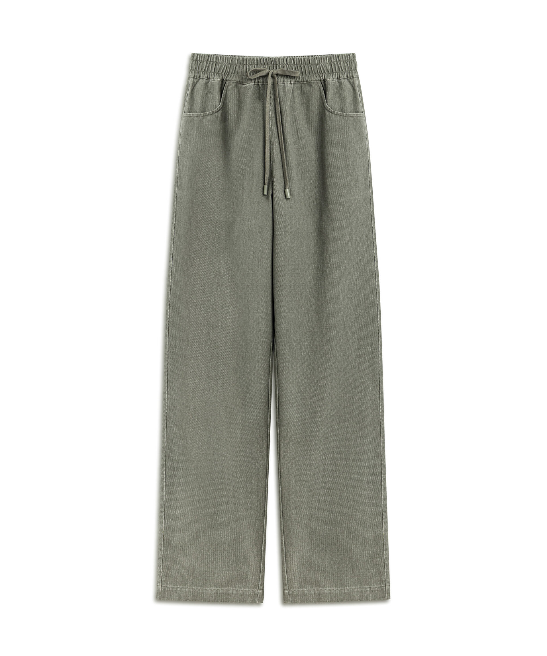 ELASTİK BEL NON DENİM PANTOLON