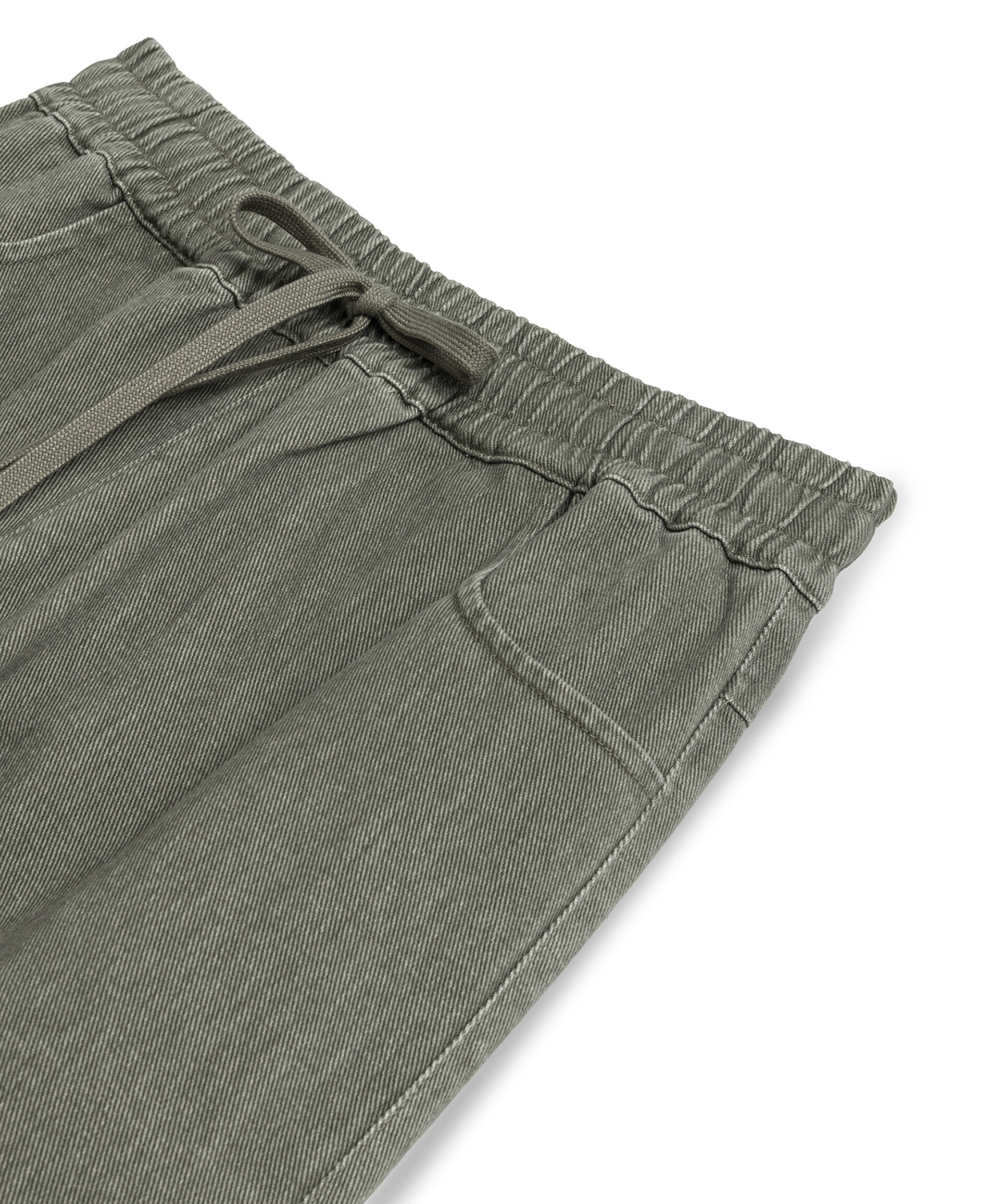 ELASTİK BEL NON DENİM PANTOLON
