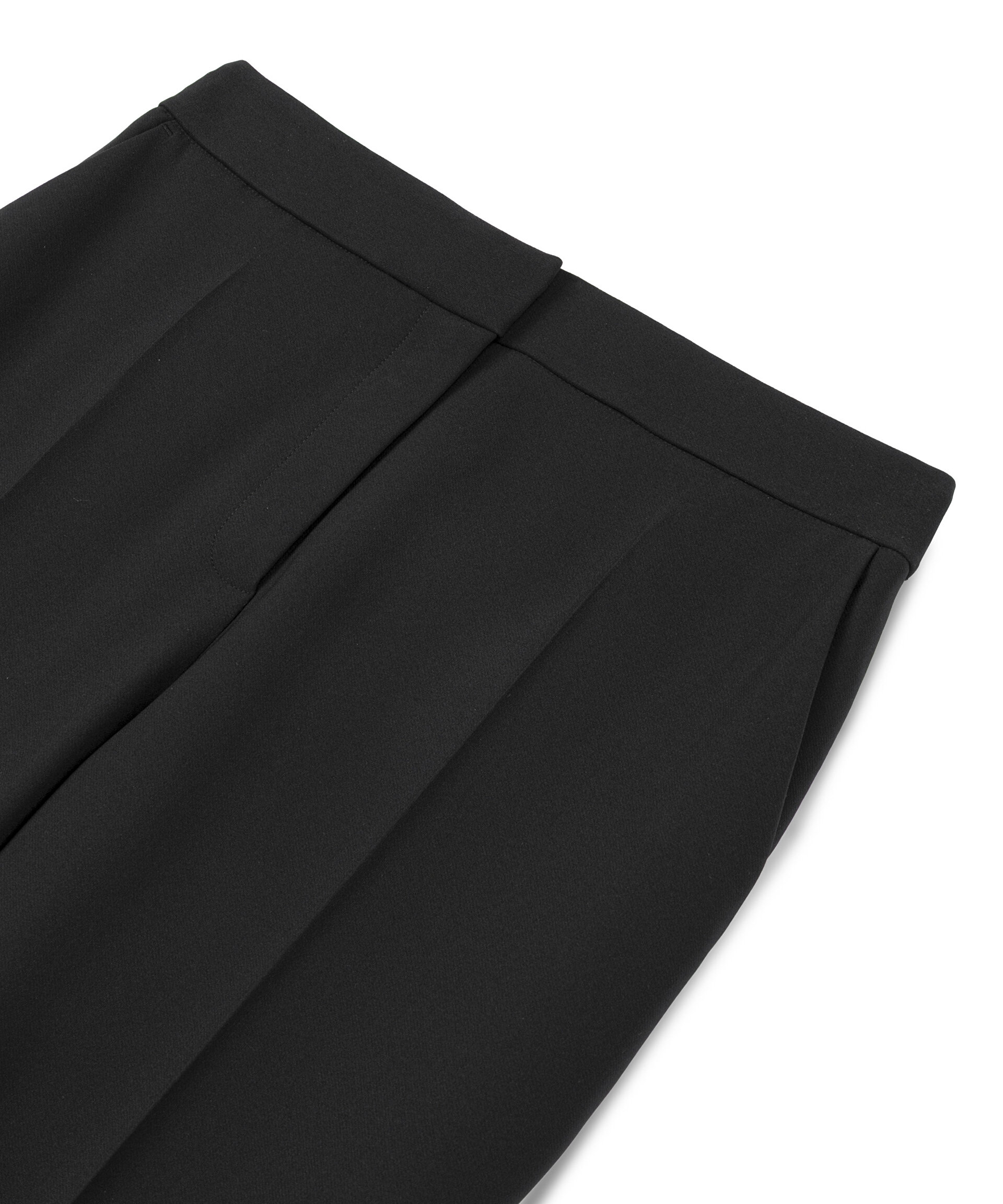Siyah KONTRAST ELASTİK BEL PANTOLON TW6250003126001 | TWIST
