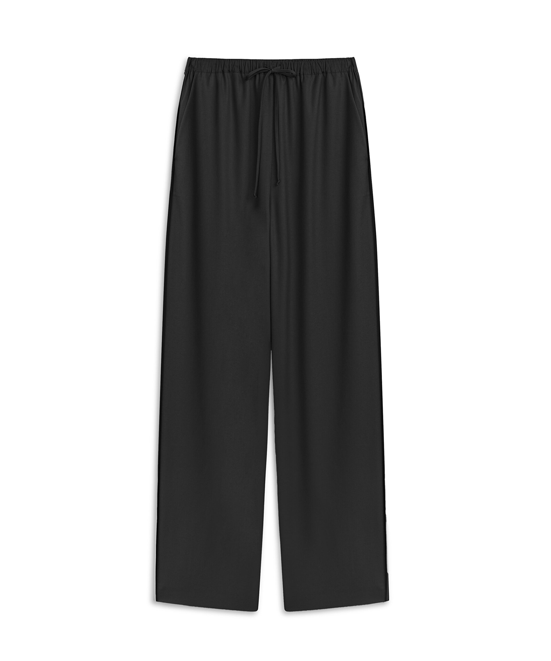 Siyah TERS DİKİŞ DETAYLI PANTOLON TW6250003128001 | TWIST