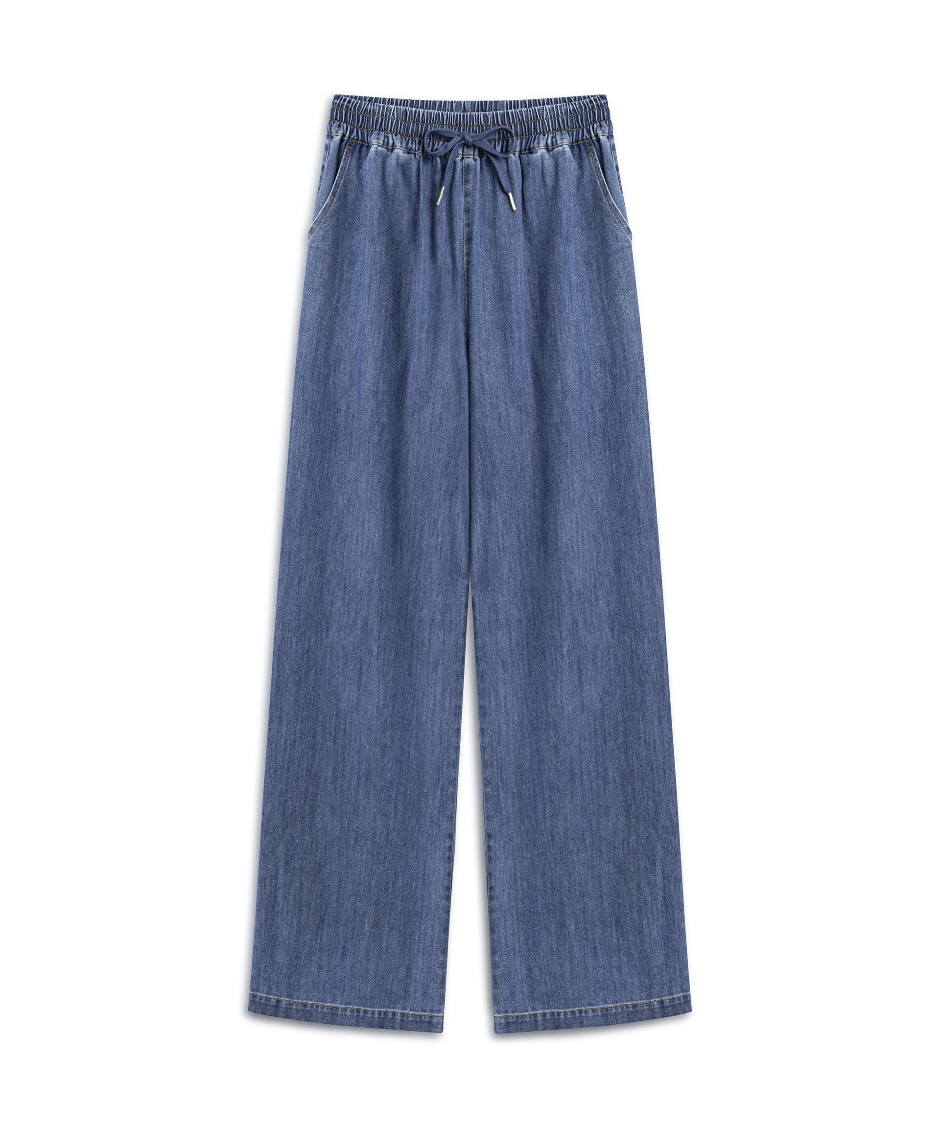 ELASTİK BEL JEAN PANTOLON