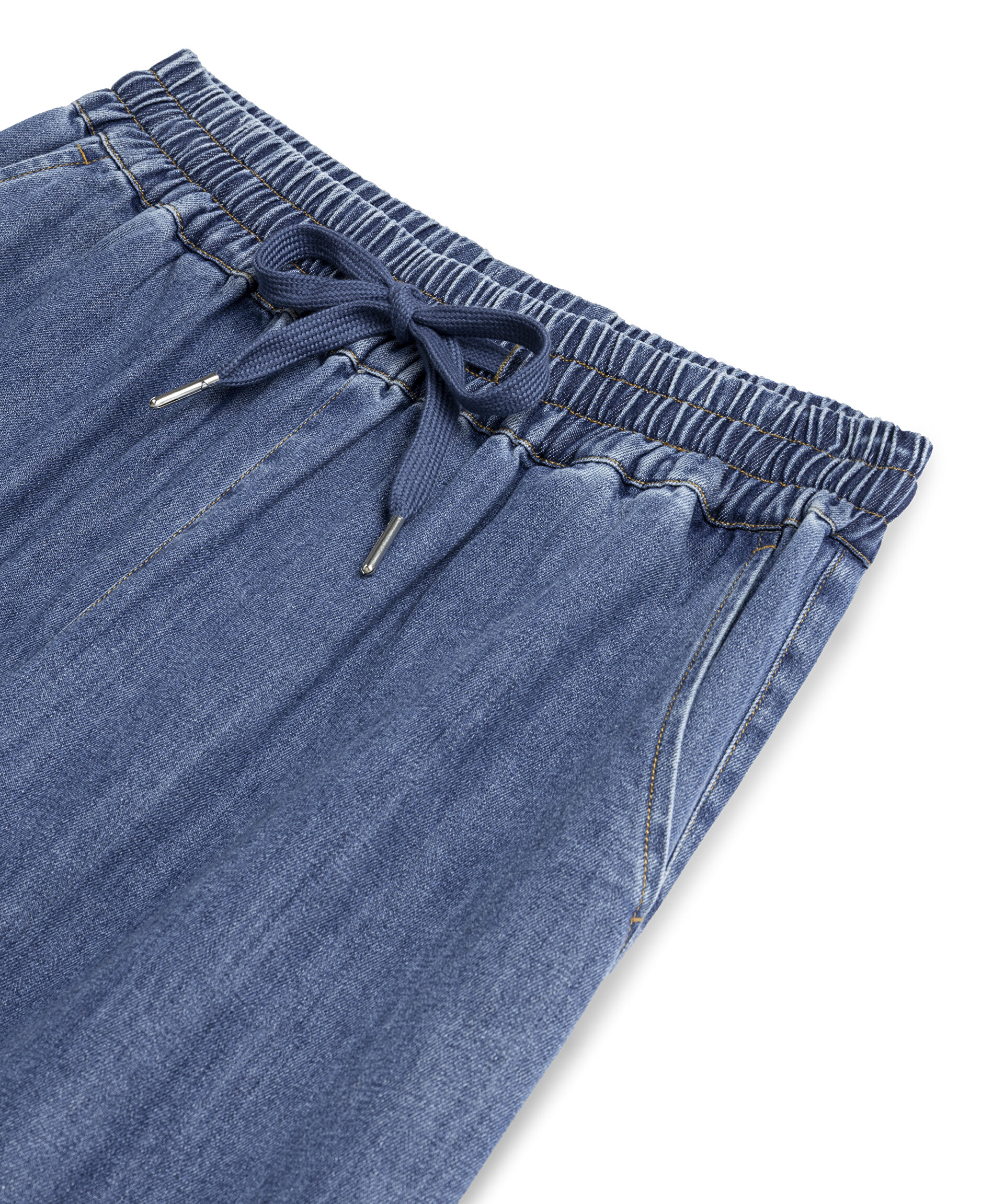 ELASTİK BEL JEAN PANTOLON