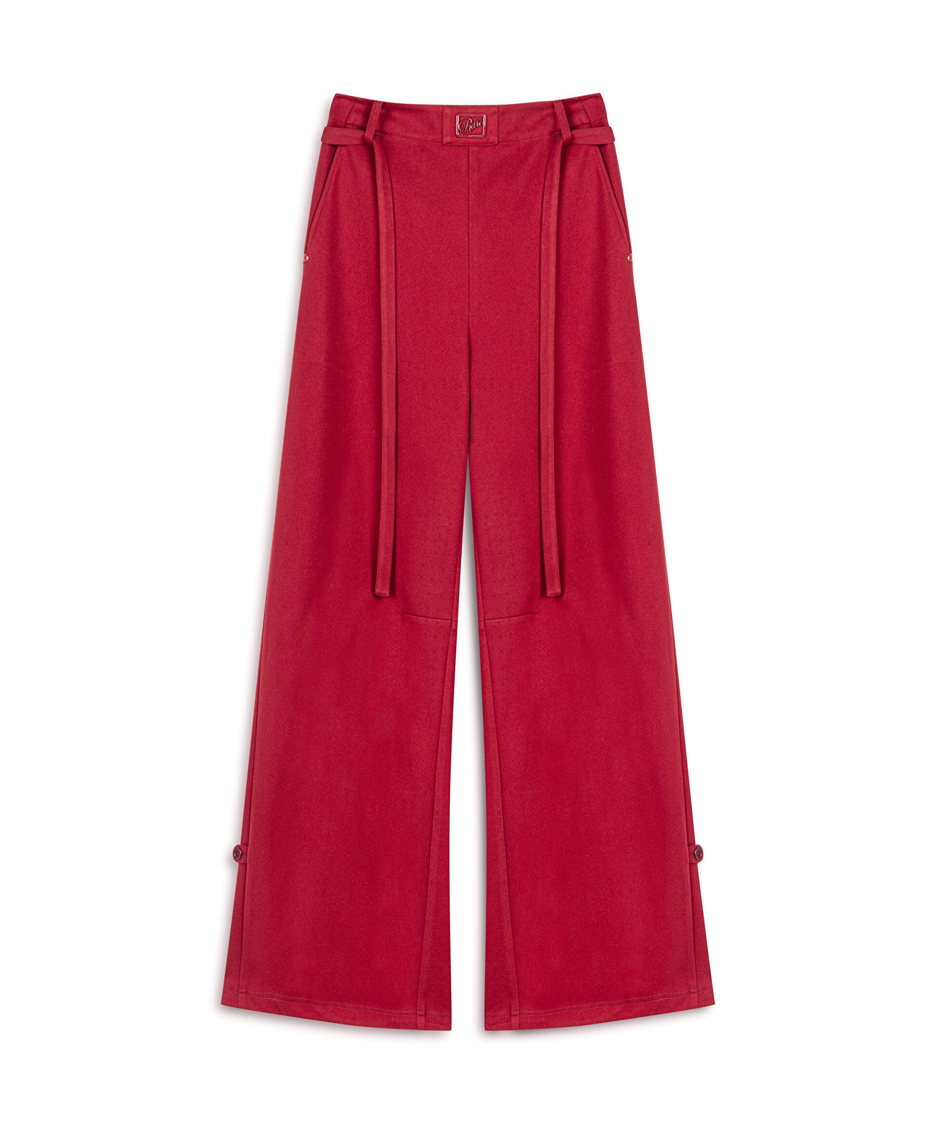 KUŞAKLI WIDE LEG FİT PANTOLON