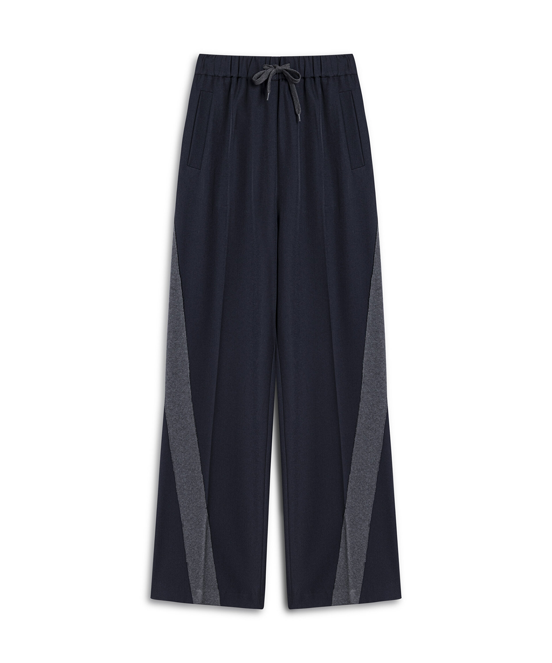 COLORBLOCK WIDE LEG FİT PANTOLON