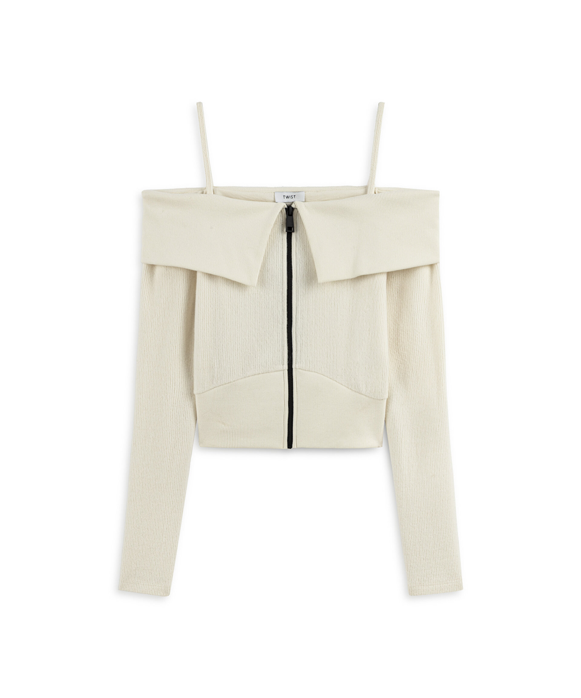 OFF THE SHOULDER TRİKO BLUZ