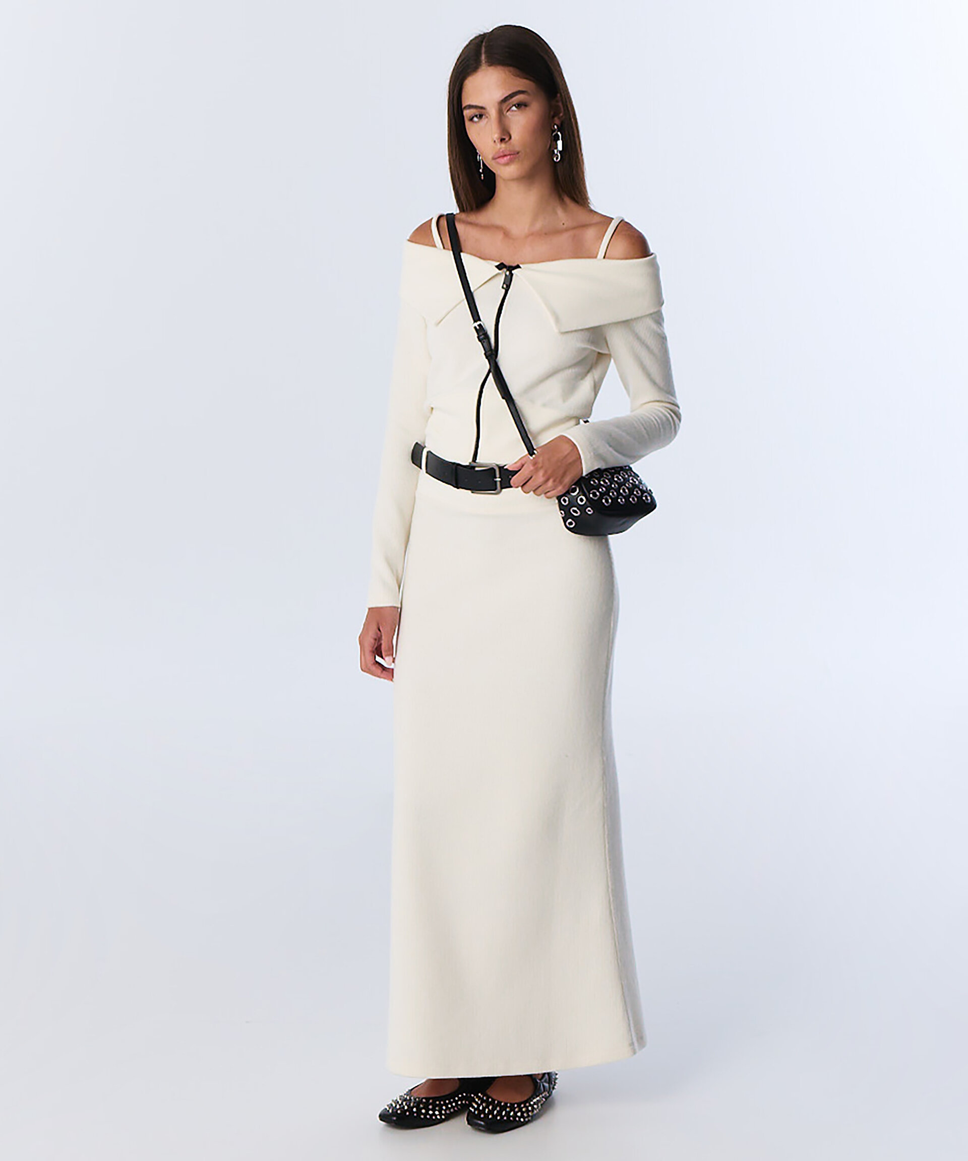 OFF THE SHOULDER TRİKO BLUZ