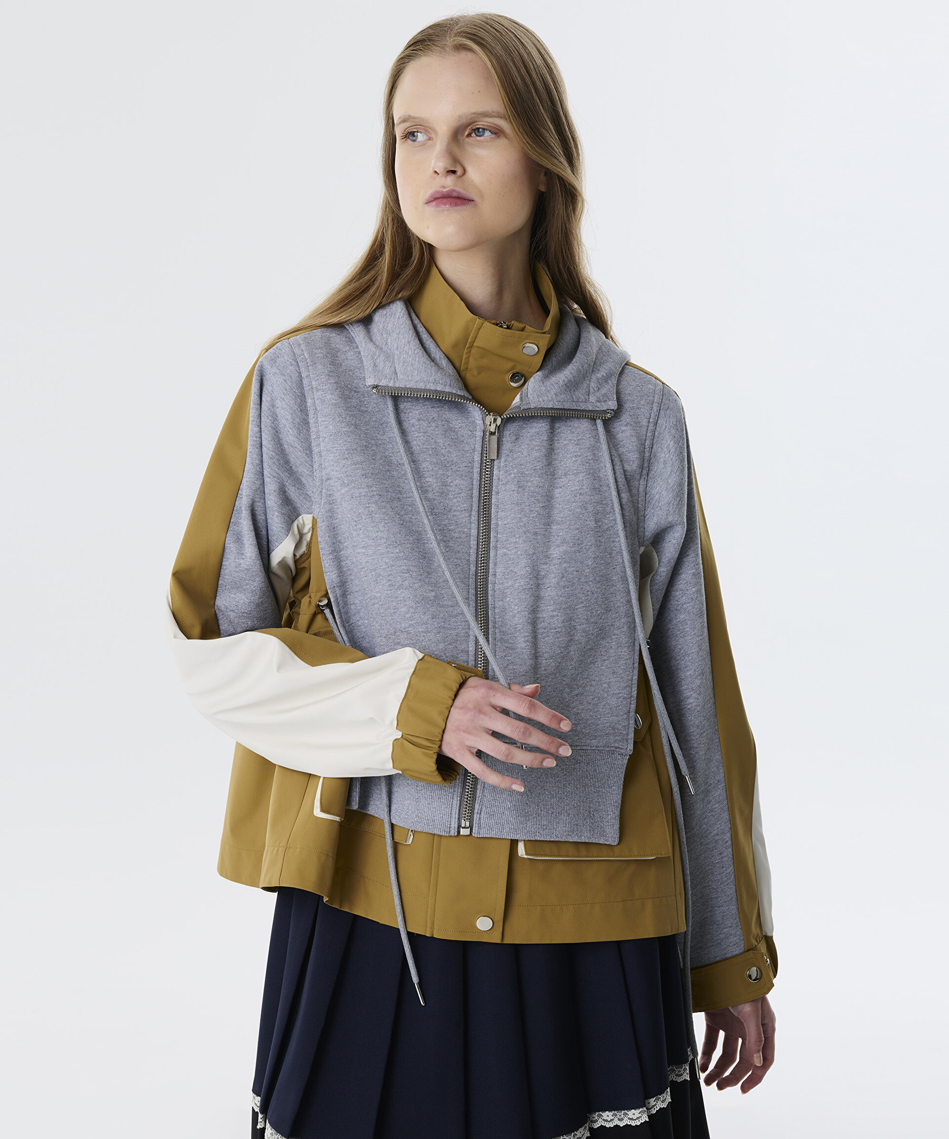 モックン② Natürel ÇİFT PARÇA GÖRÜNÜM COLORBLOCK MONT TW6250012067003 | TWIST