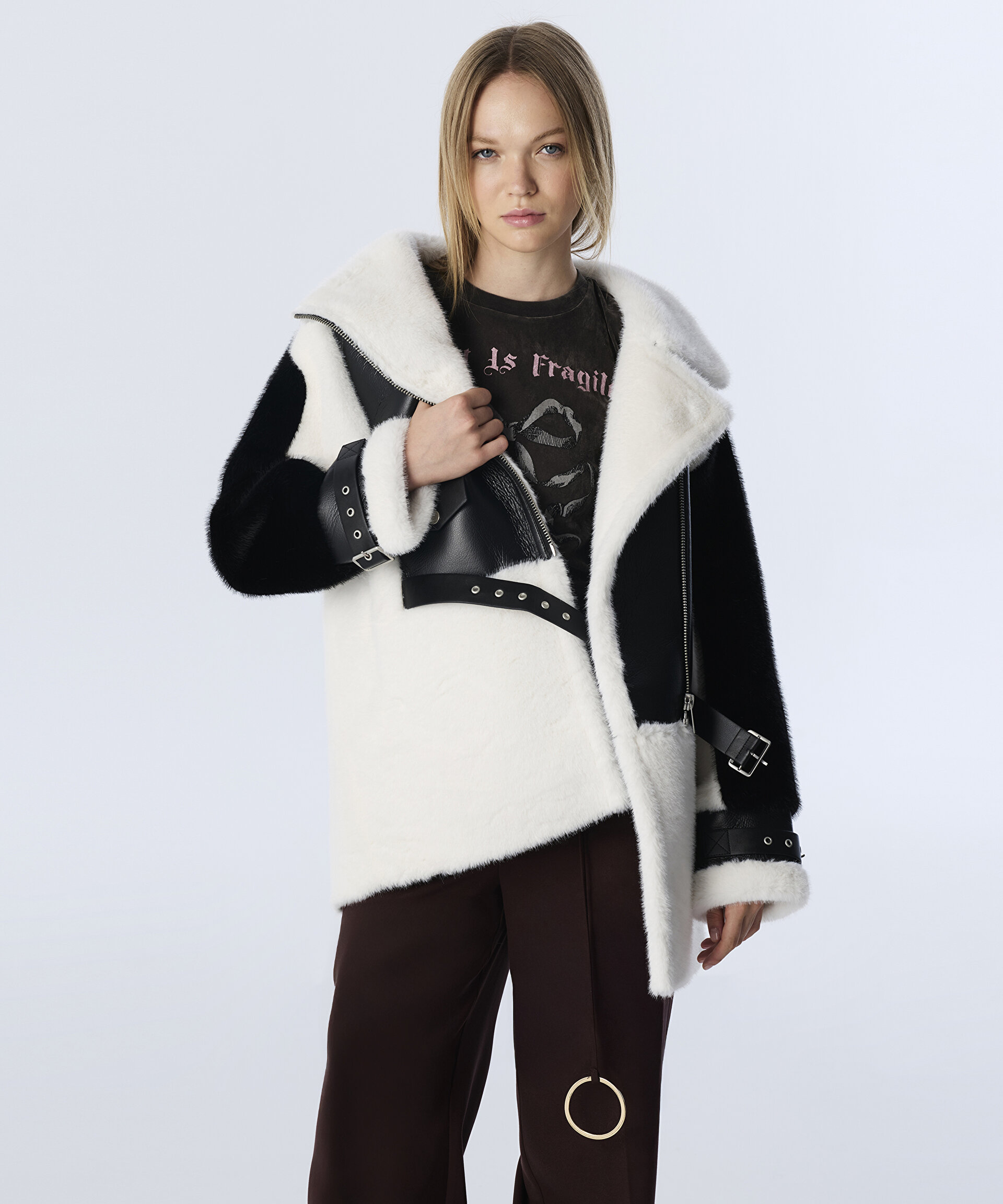 SUNİ DERİ MIX KRUVAZE MONT