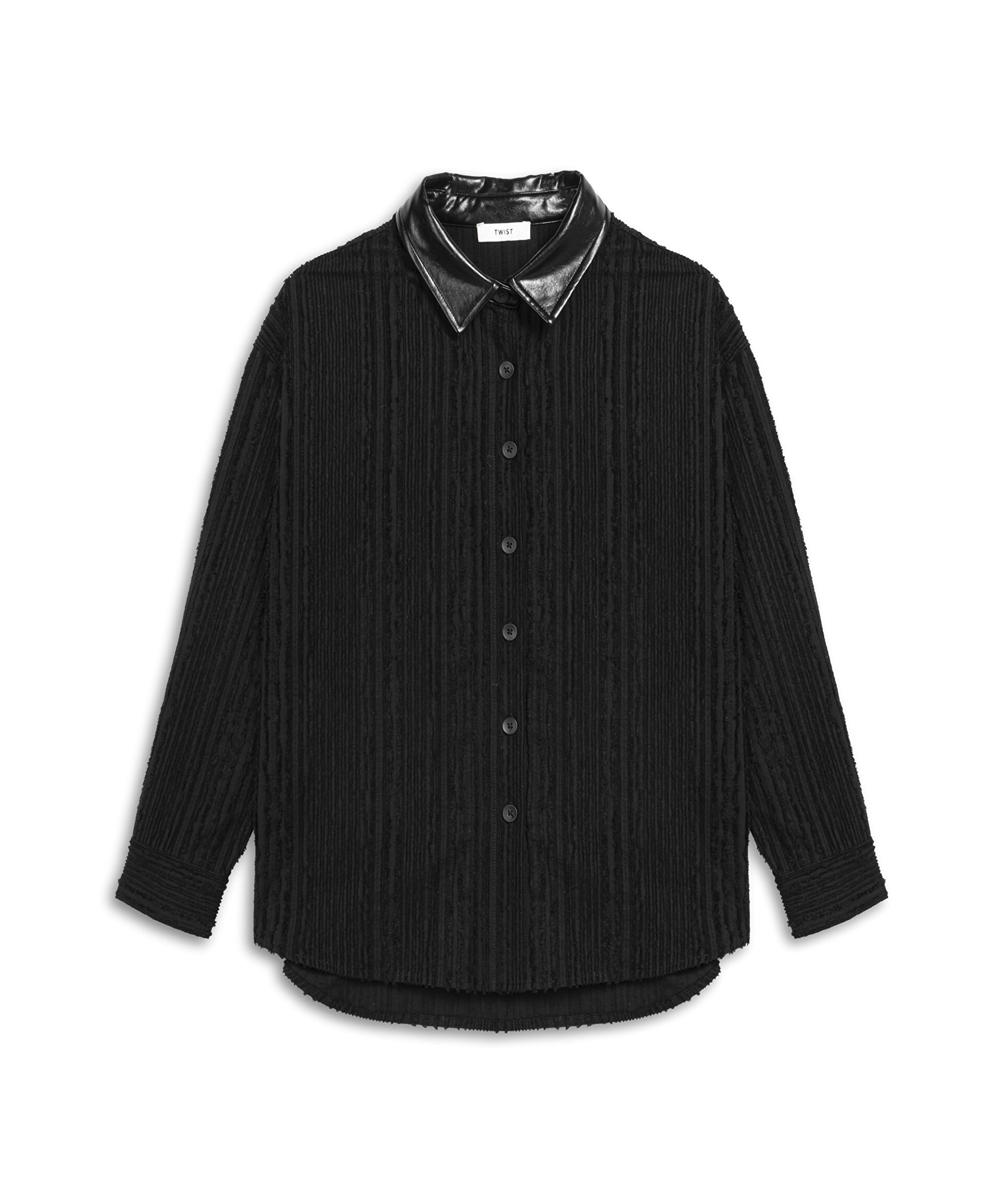 Siyah GOMLEK TW6250025126001 | TWIST