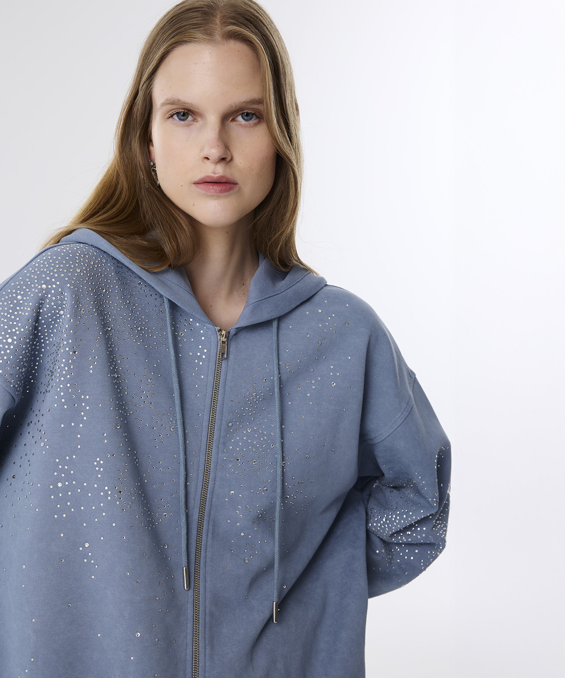 Mavi HOTFIX BASKILI YIKAMALI SWEATSHIRT TW6250091020089 | TWIST