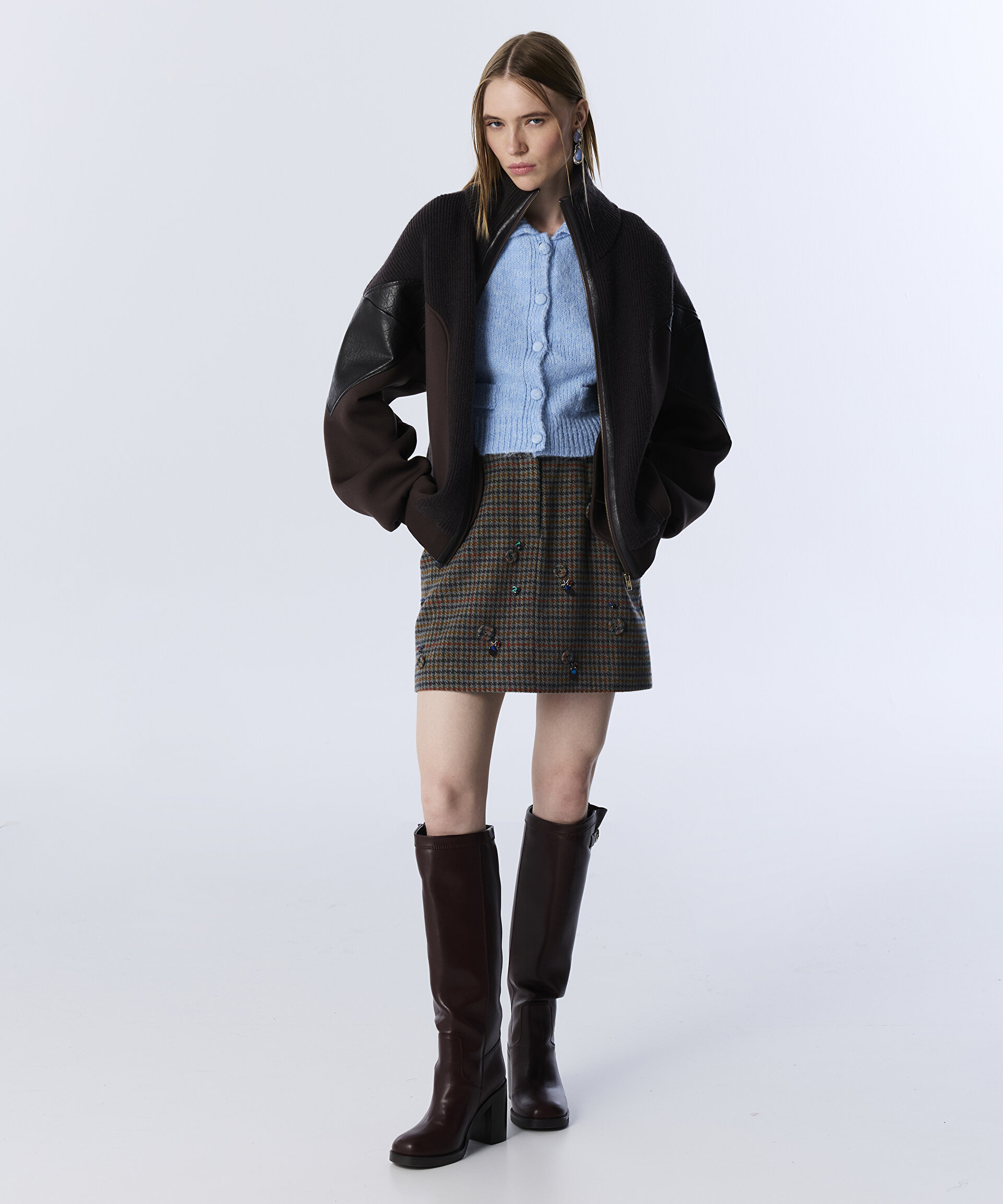 Kahverengi SWEATSHIRT TW6250091041074 | TWIST