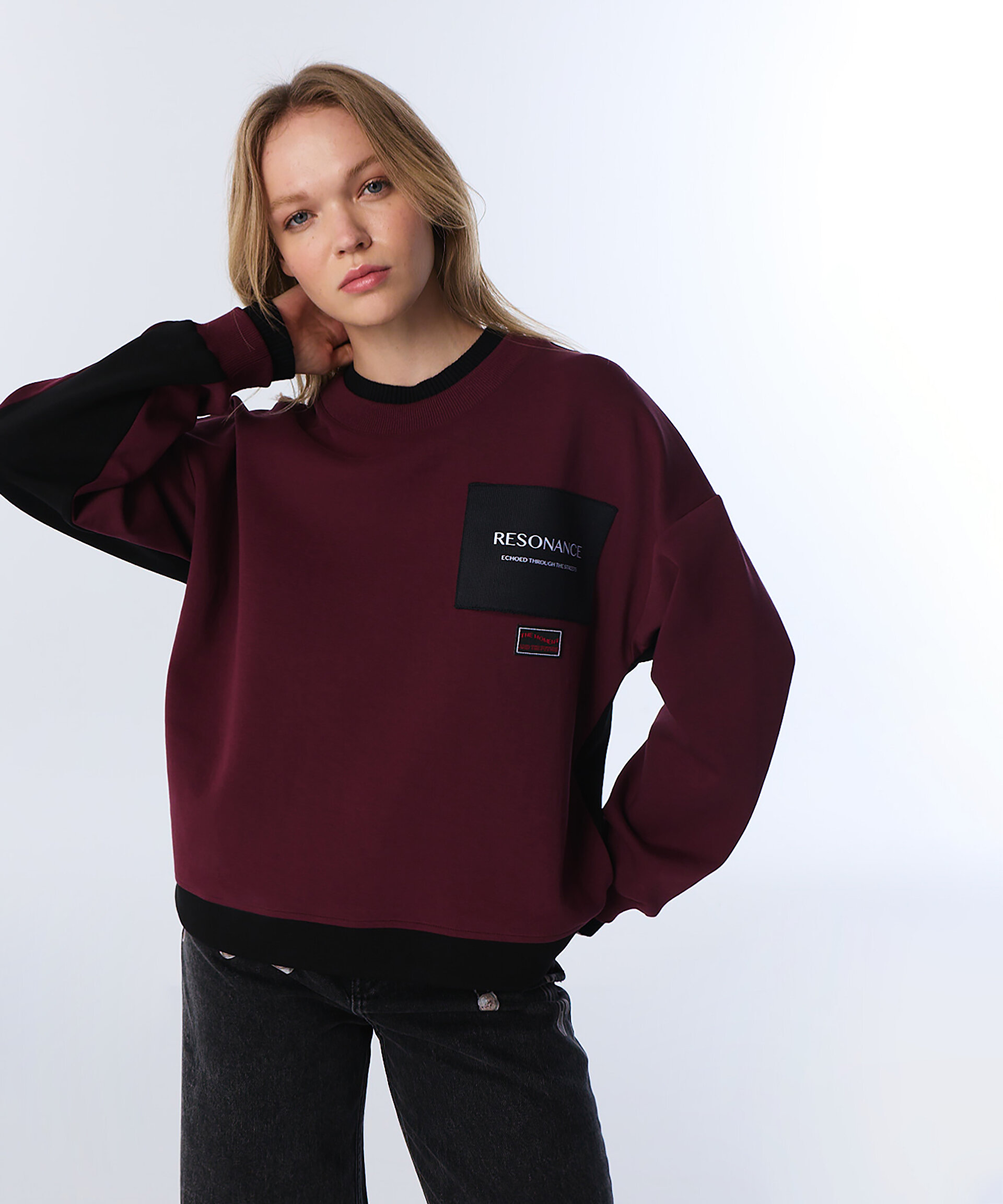 Bordo SWEATSHIRT TW6250091056035 | TWIST
