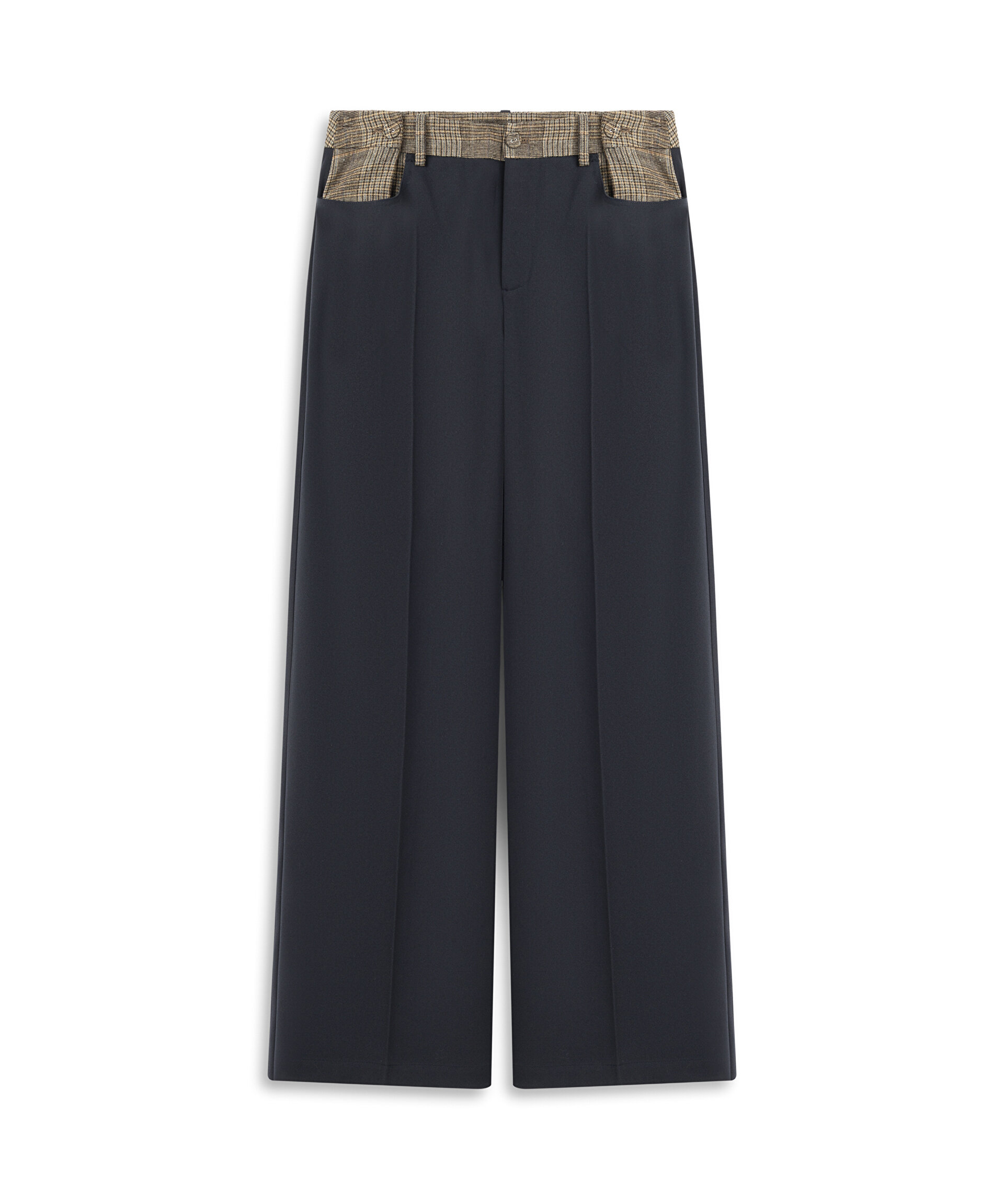 EKOSE DESEN MIX WIDE LEG PANTOLON