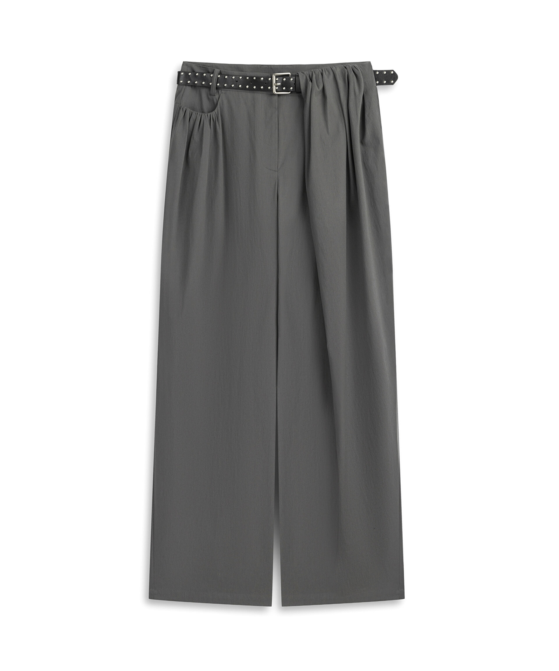 KEMERLİ TEKNİK KUMAŞ  PANTOLON