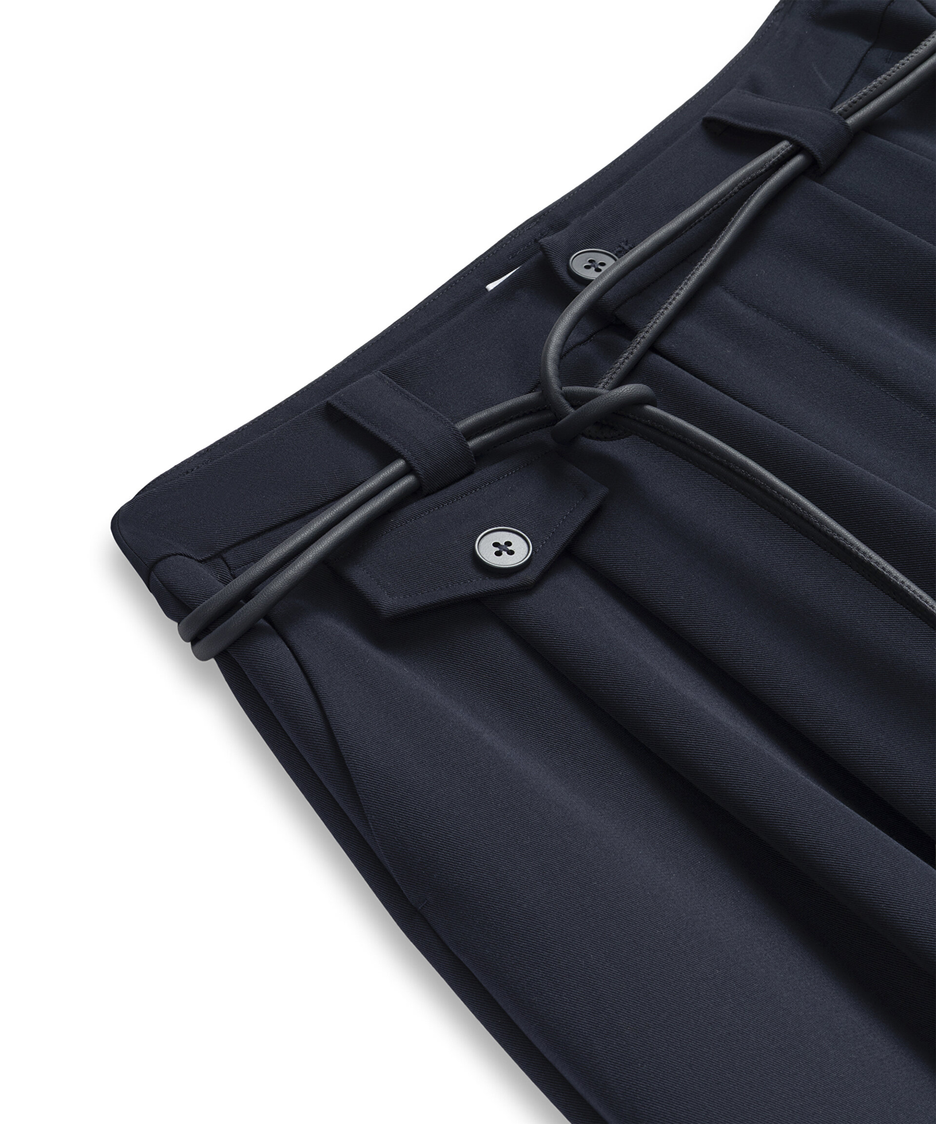 KORDONLU WIDE LEG PANTOLON