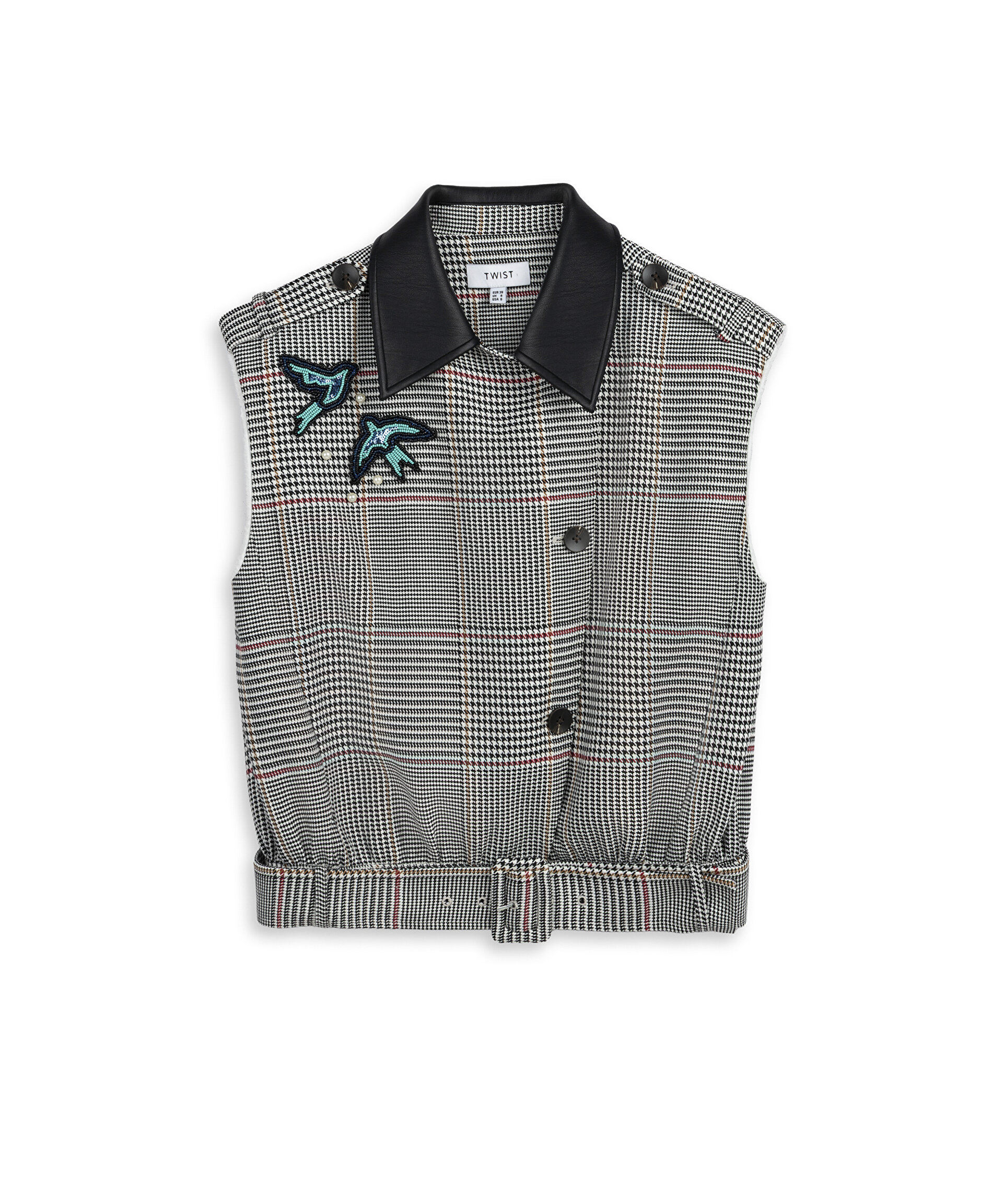 KAZAYAĞI DESEN PATCH Lİ YELEK