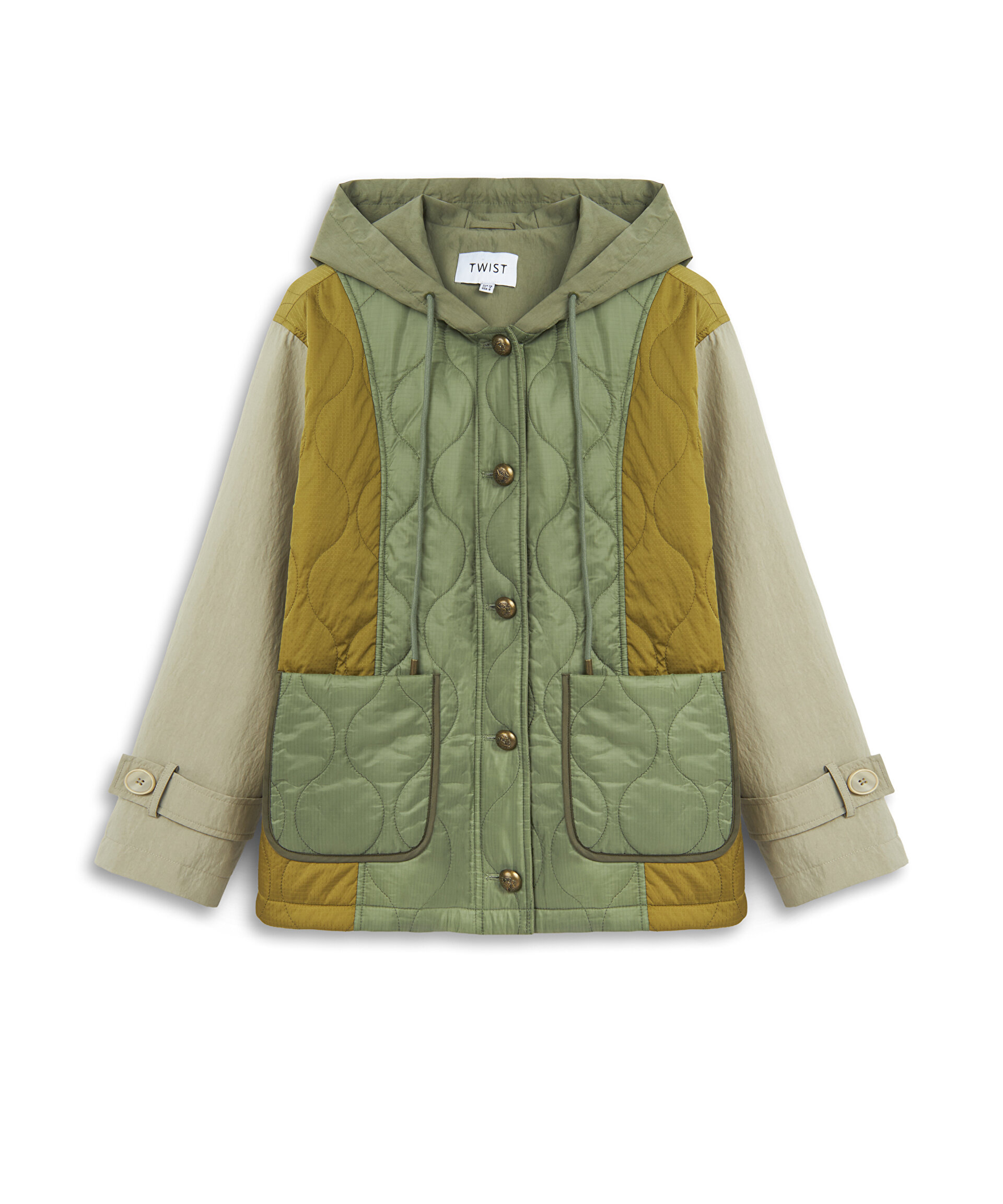 COLORBLOCK KAPİTONE MONT