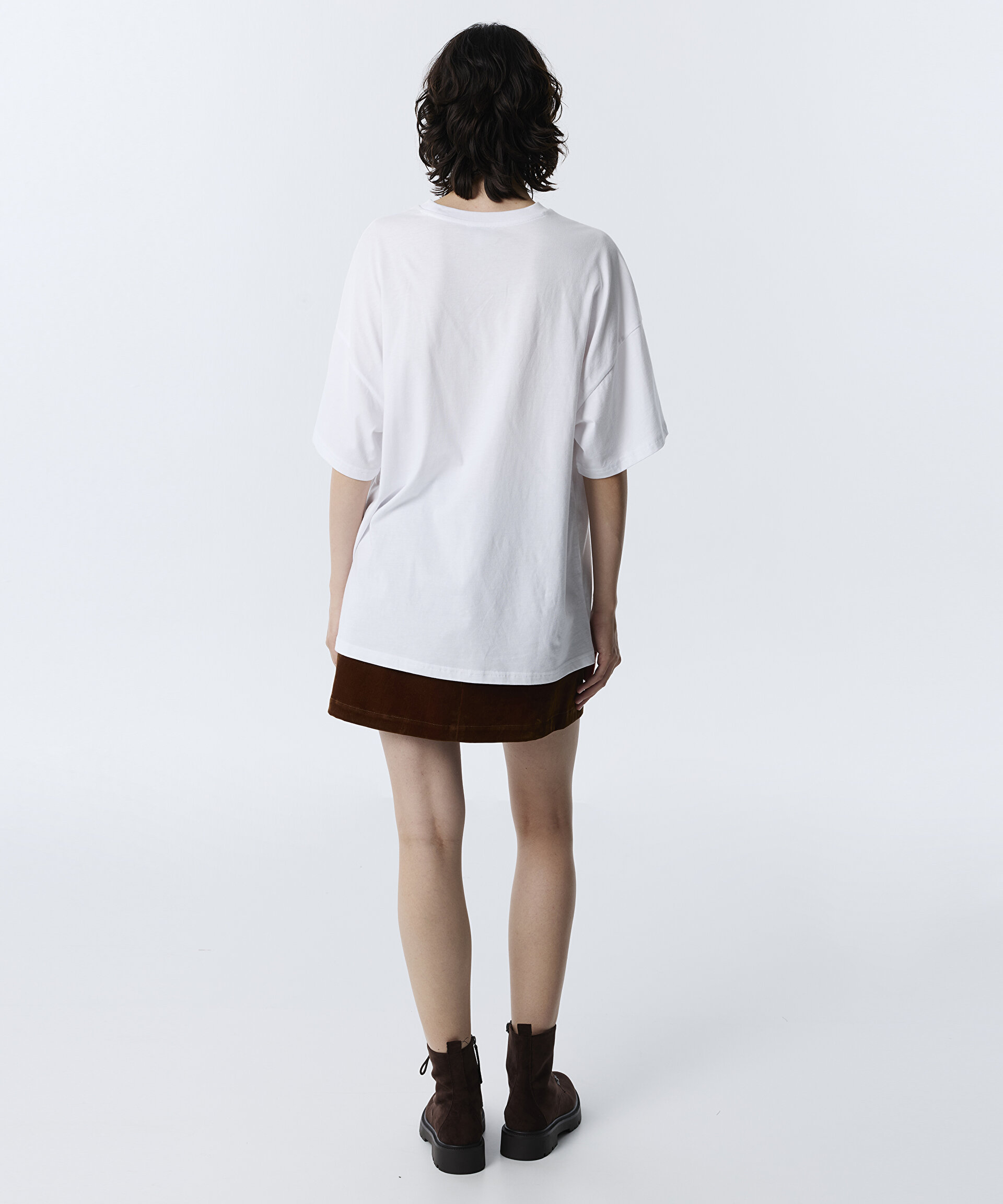 BASKILI OVERSIZE TİŞÖRT