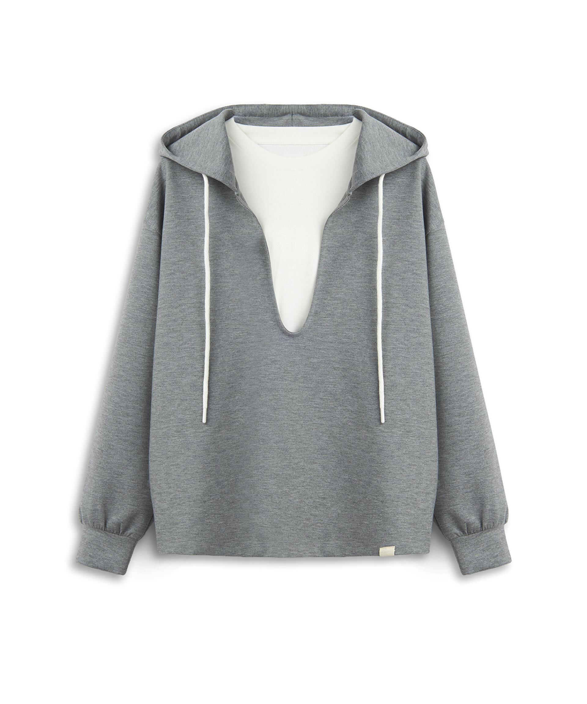 KAPÜŞONLU ÇİFT PARÇA SWEATSHIRT