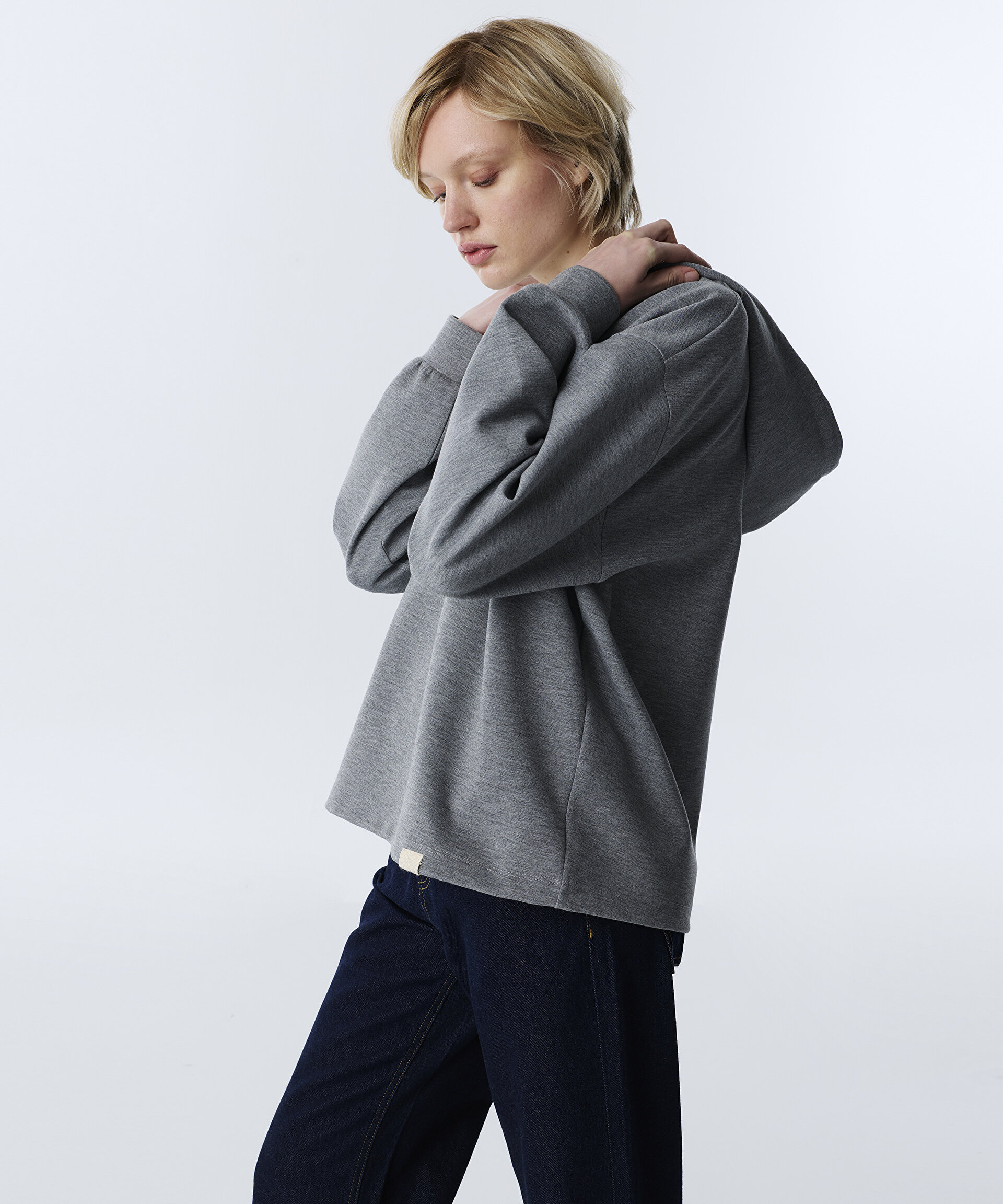 KAPÜŞONLU ÇİFT PARÇA SWEATSHIRT