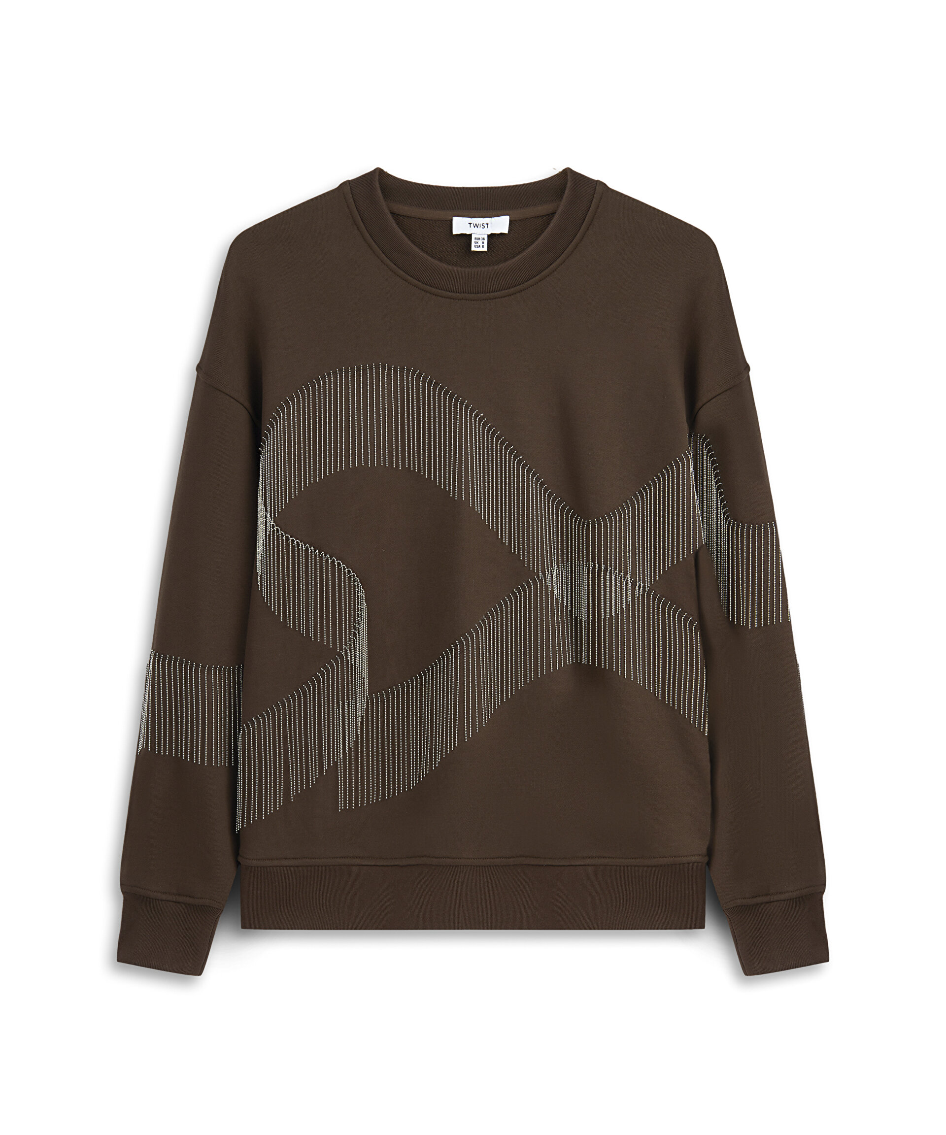 ZİNCİR PÜSKÜLLÜ SWEATSHIRT