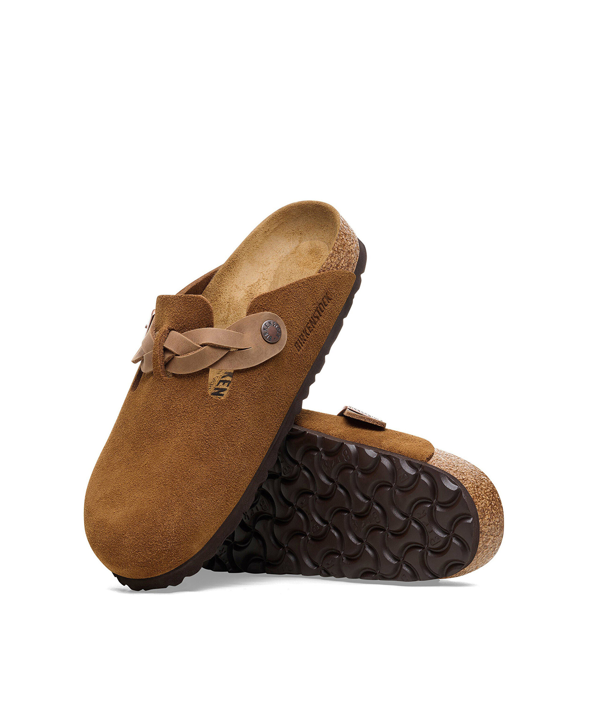 Birkenstock ブラウン モカシン 43 9 (M 10) Kahverengi BIRKENSTOCK BOSTON VL TERLİK T00000037019014 | TWIST
