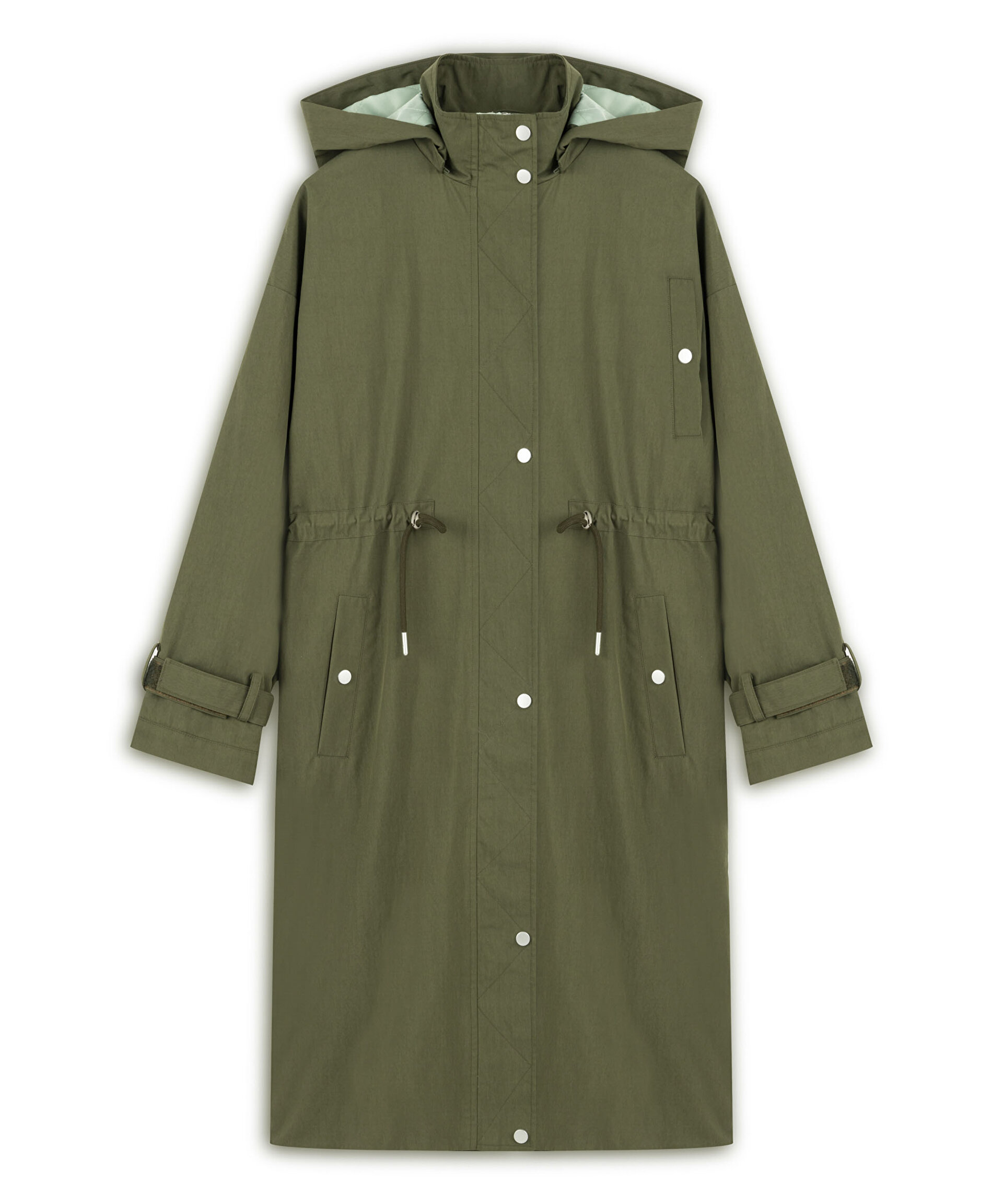 新品　完売品　HOL WS POLARTEC WINDBLOCK PARKA Haki COLORBLOCK PARKA TS1240011013022 | TWIST