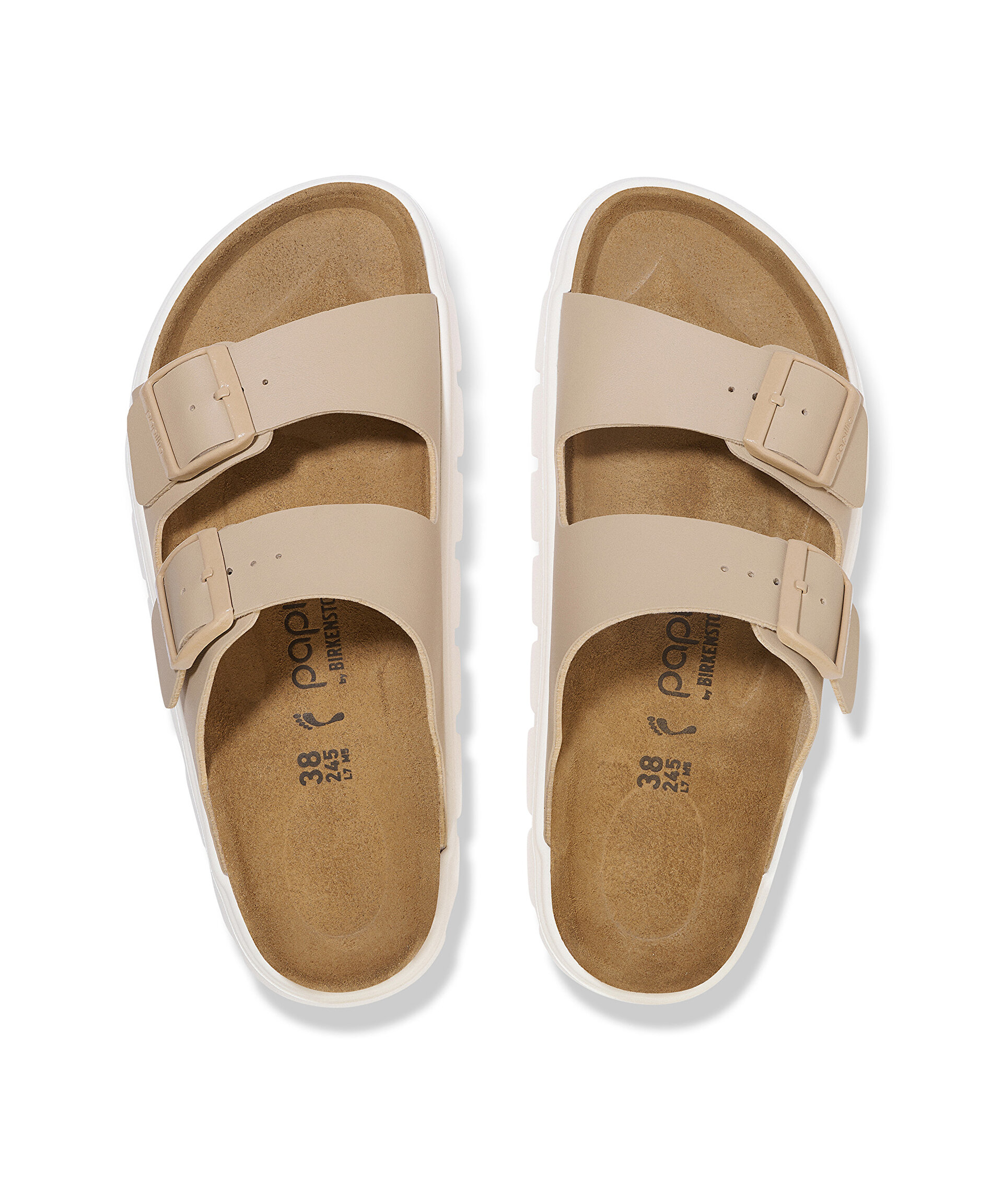 Kahverengi BIRKENSTOCK ARIZONA BIG BUCKLE SHEARLING LEOI TERLİK