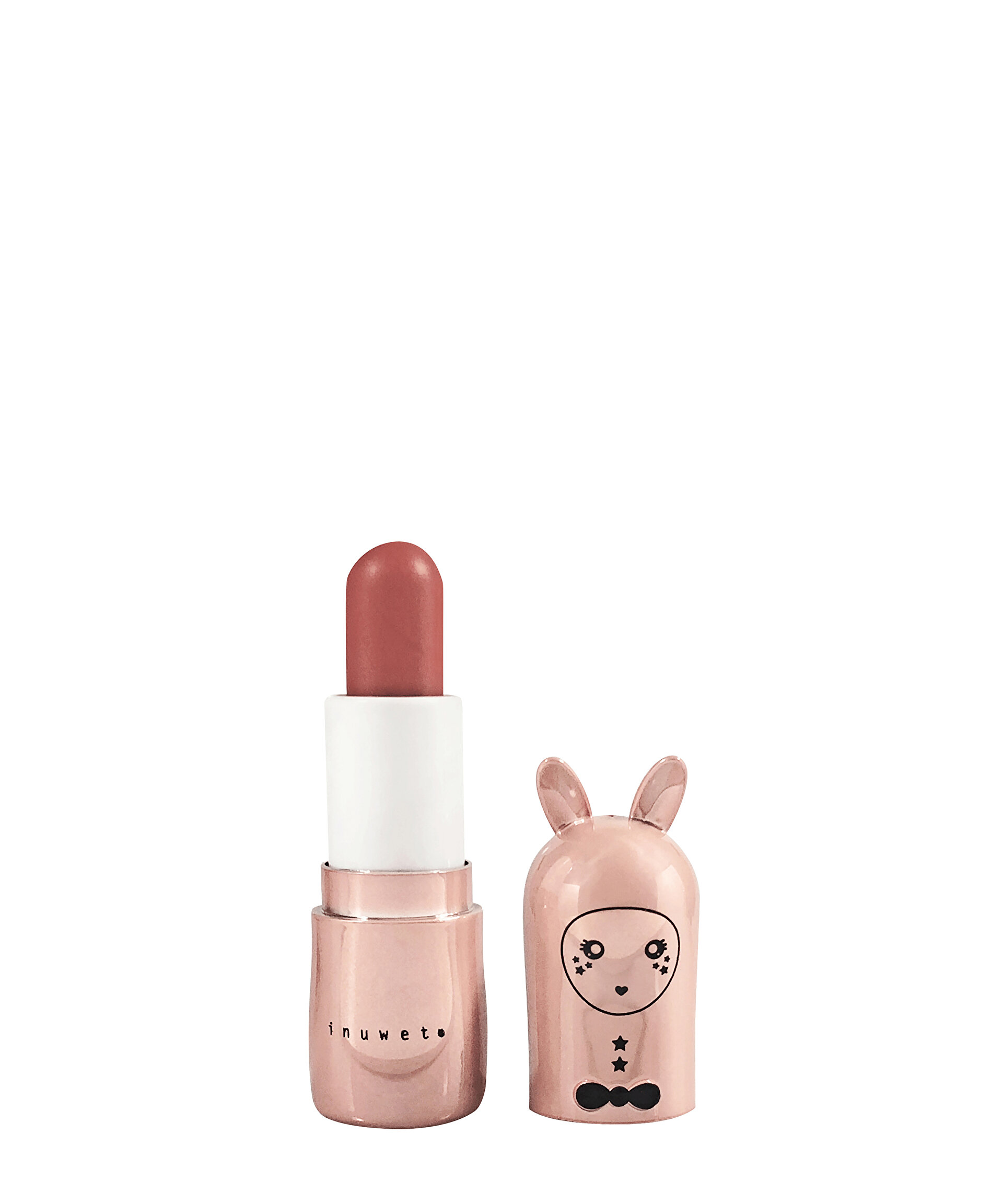 INUWET LIP BALM METAL ROSE NUDE DUDAK NEMLENDİRİCİ