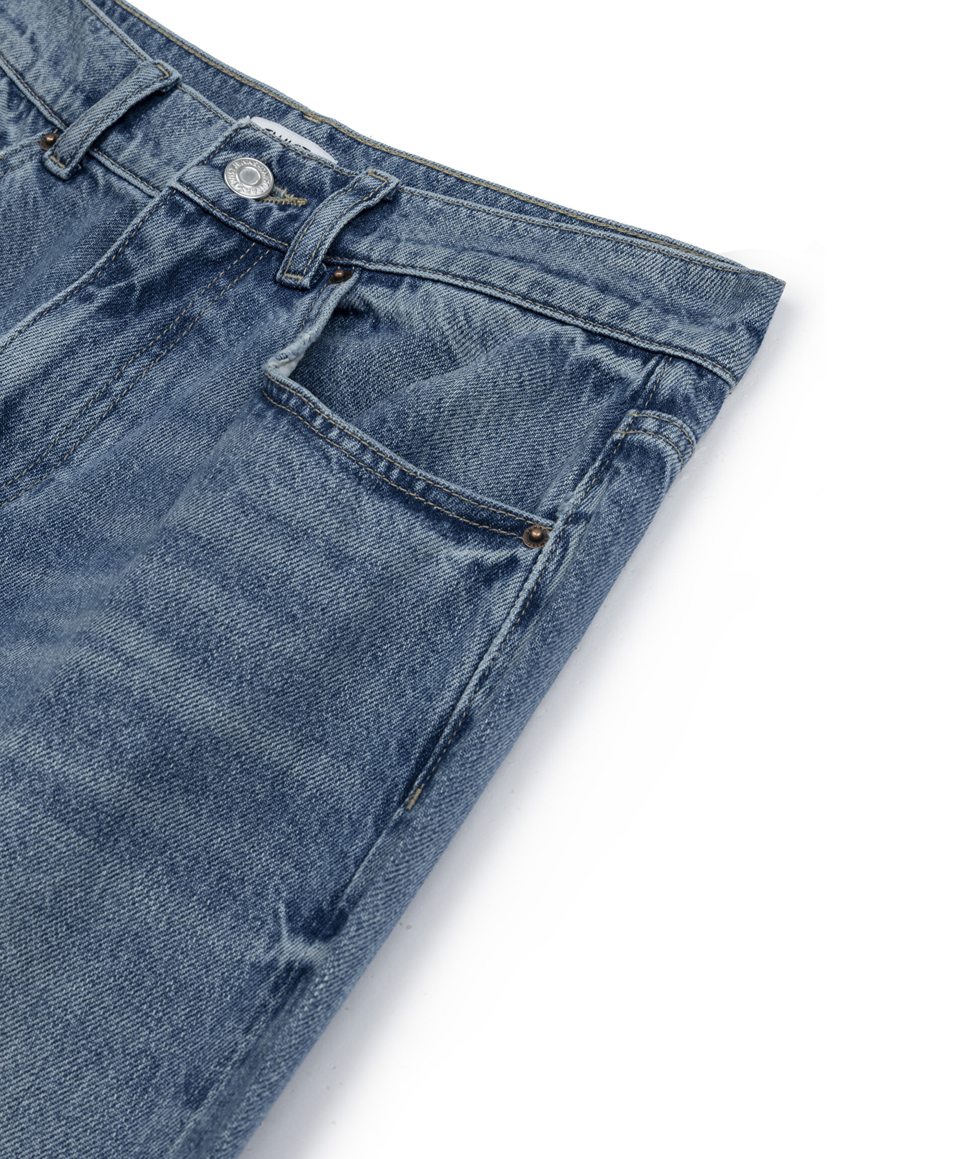 WIDE LEG FİT JEAN PANTOLON