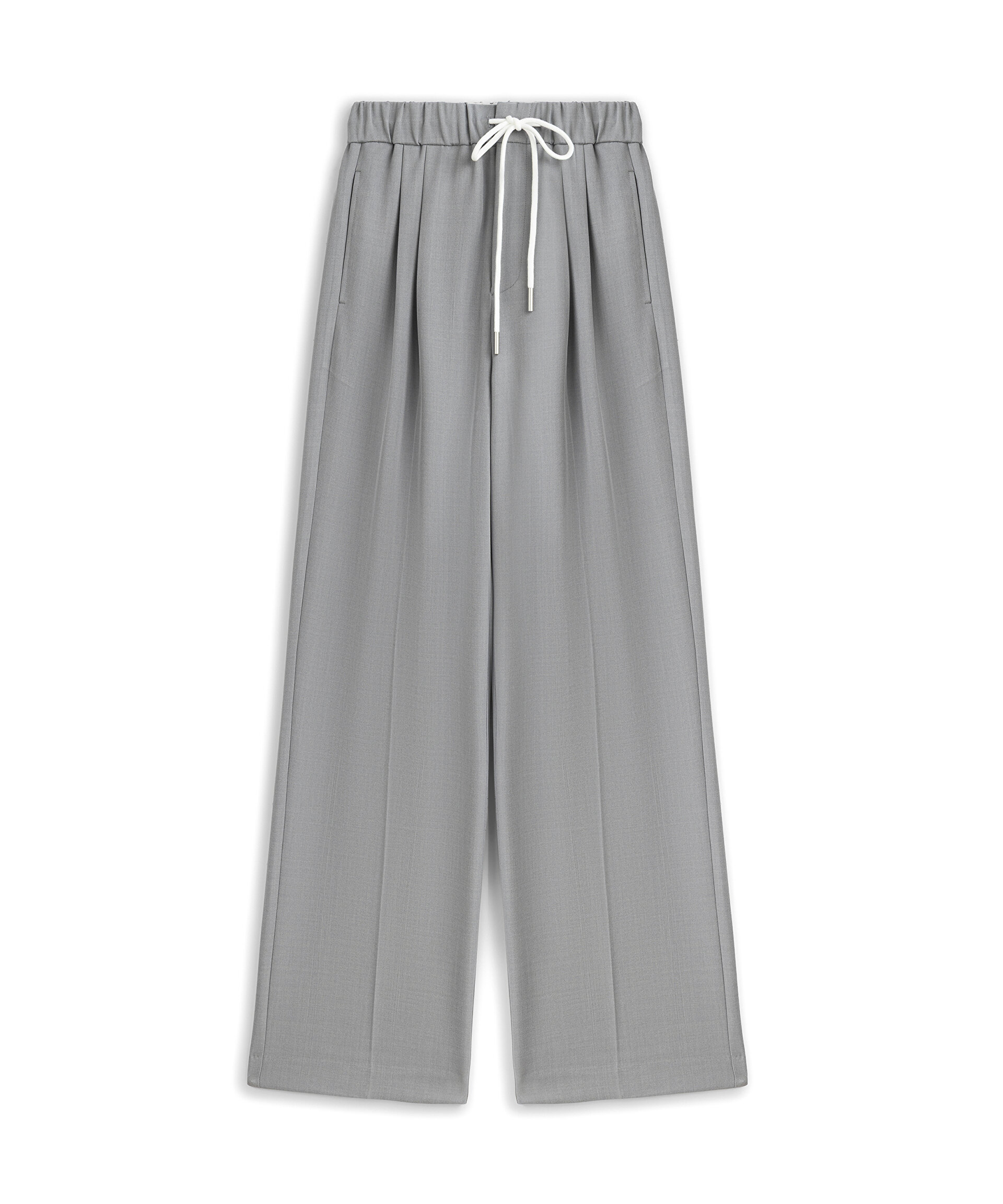 KONTRAST KORDONLU WIDE LEG PANTOLON