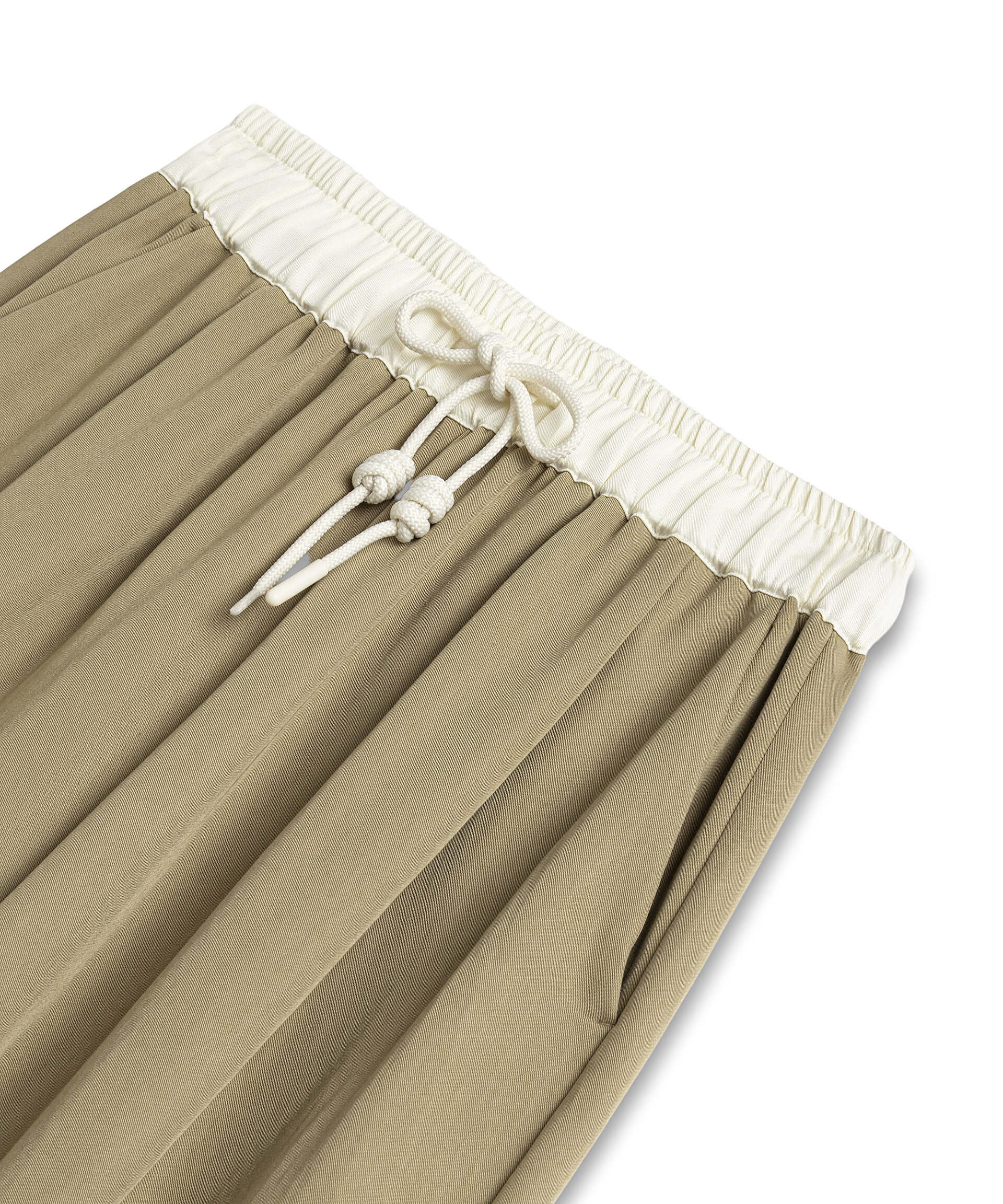 KONTRAST ELASTİK BEL PANTOLON