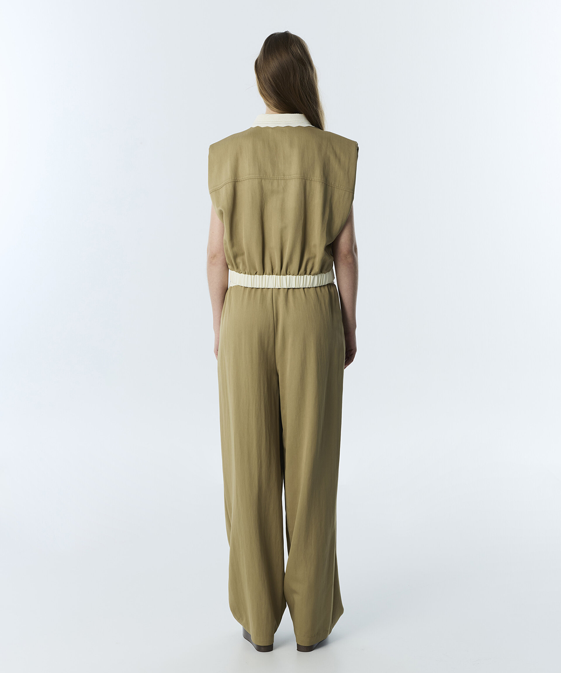 KONTRAST ELASTİK BEL PANTOLON
