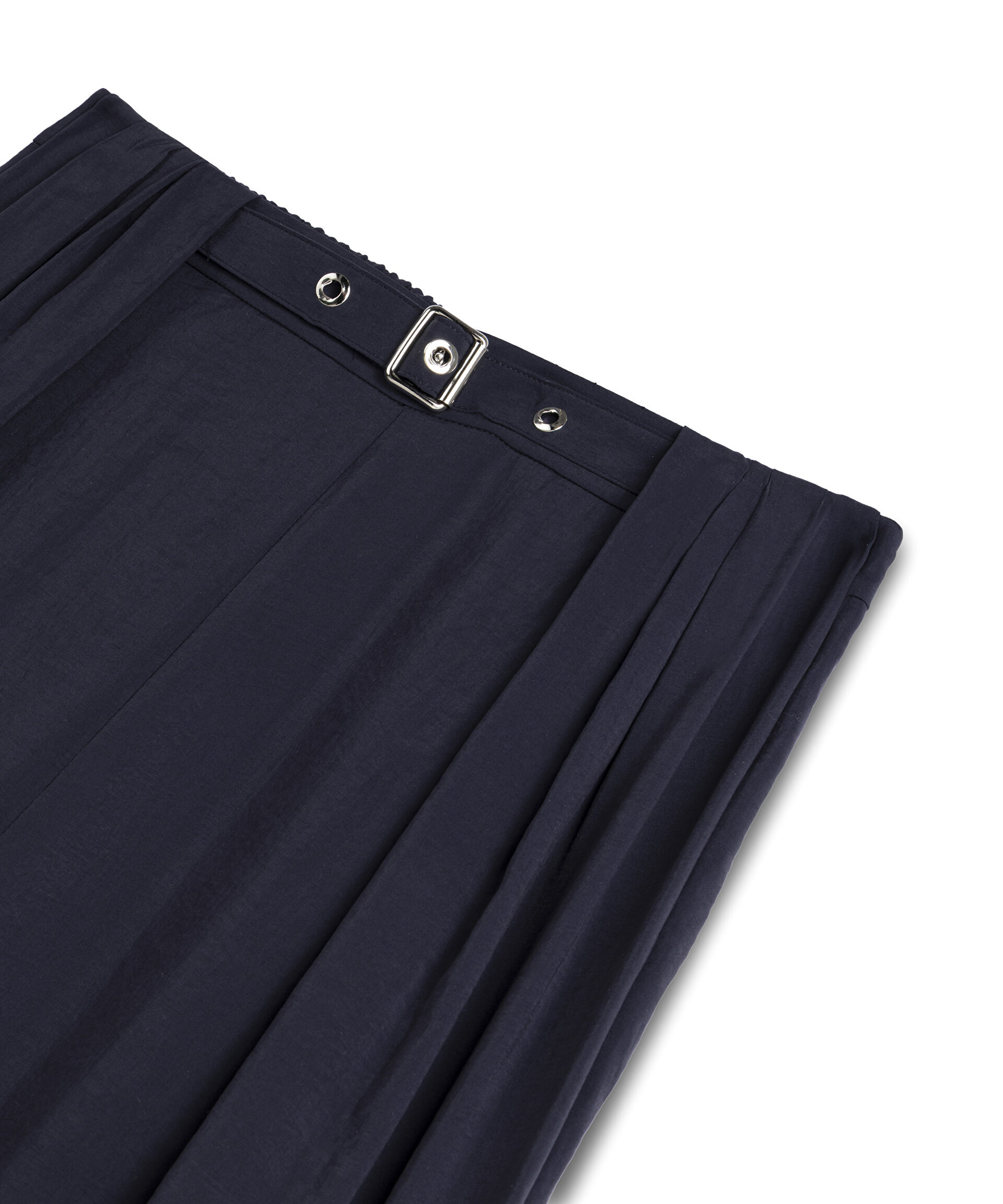 PİLELİ WIDE LEG PANTOLON