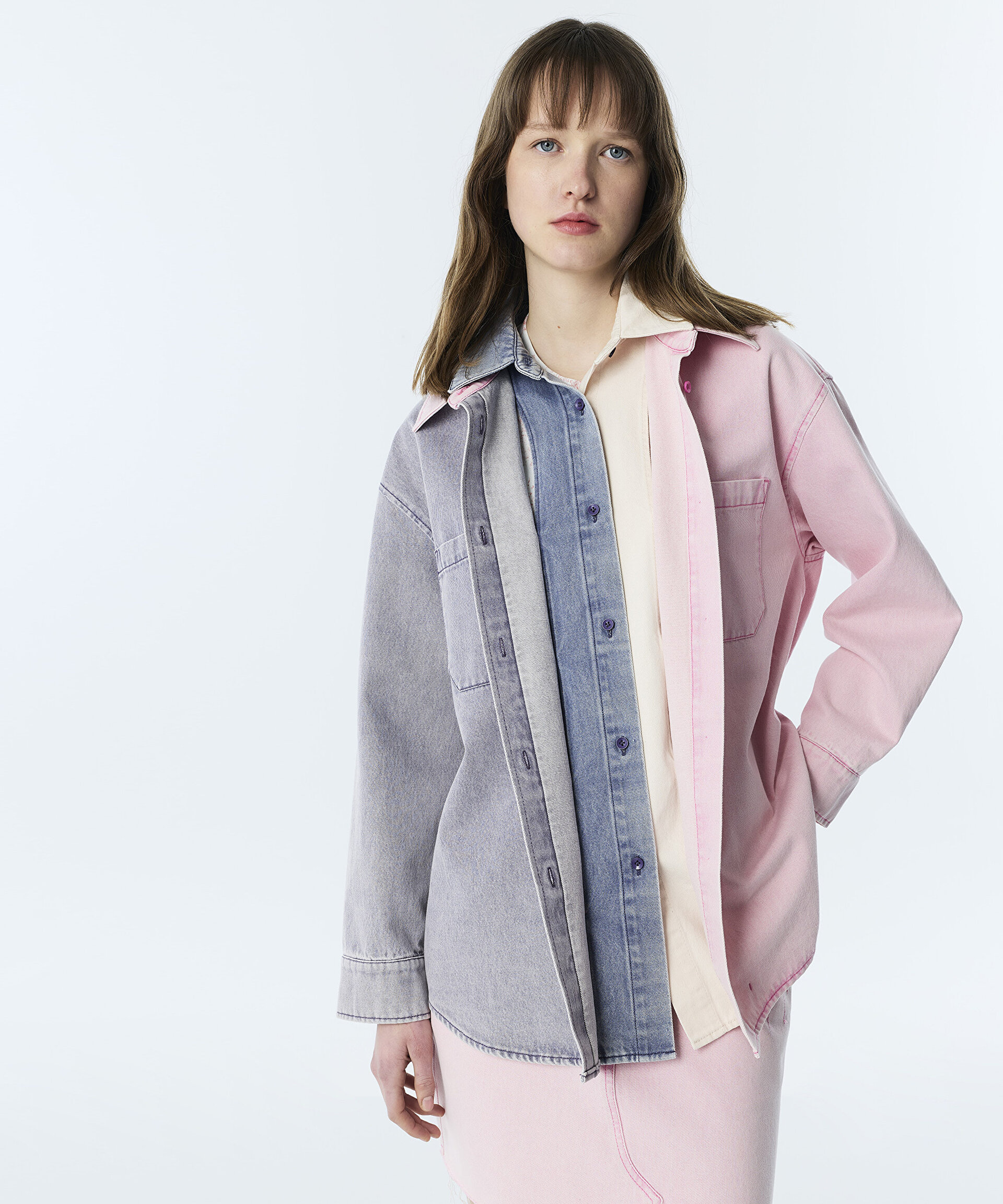 Pembe CEKET TS1260005093033 | TWIST