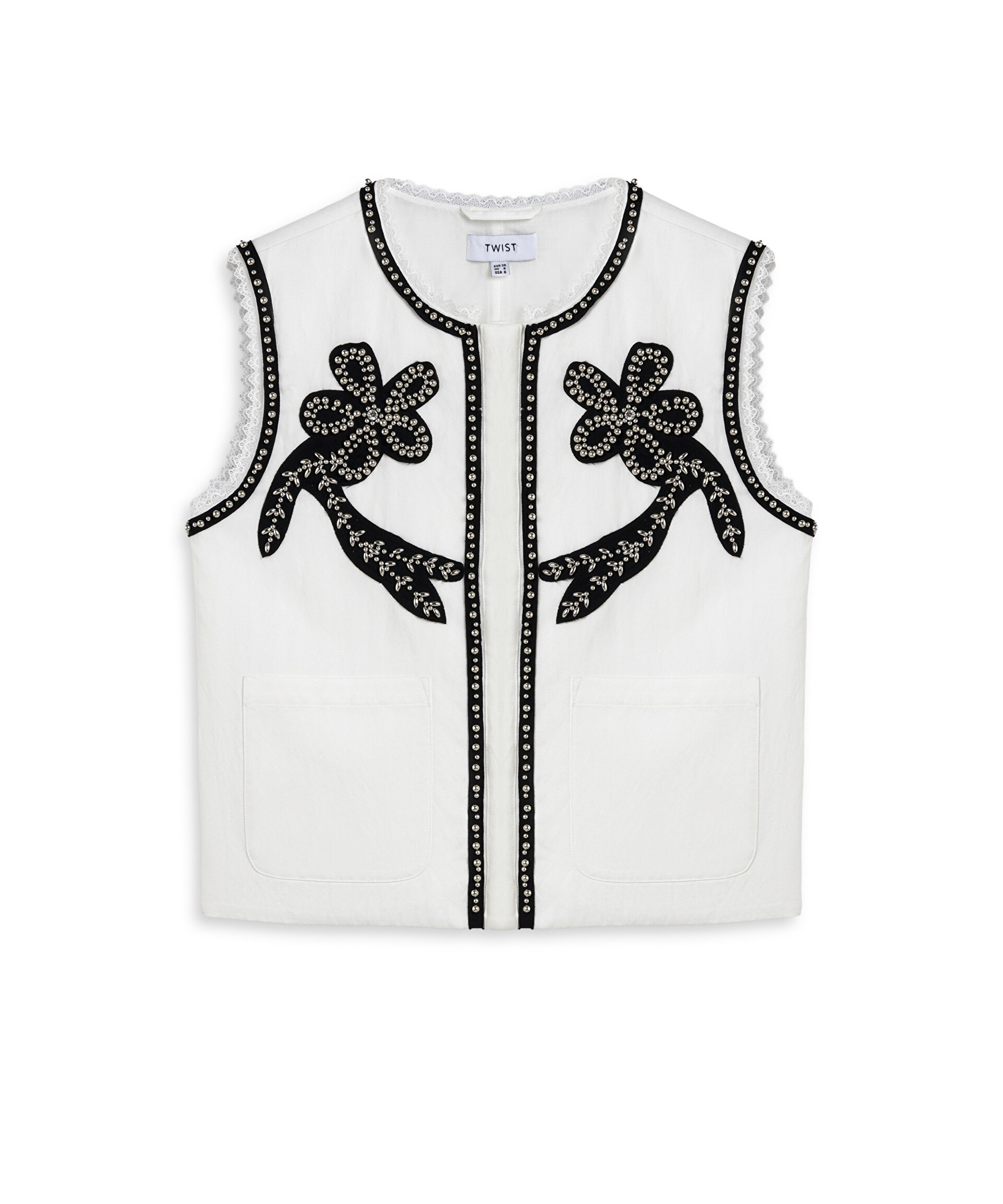 FLORAL PATCH Lİ YELEK