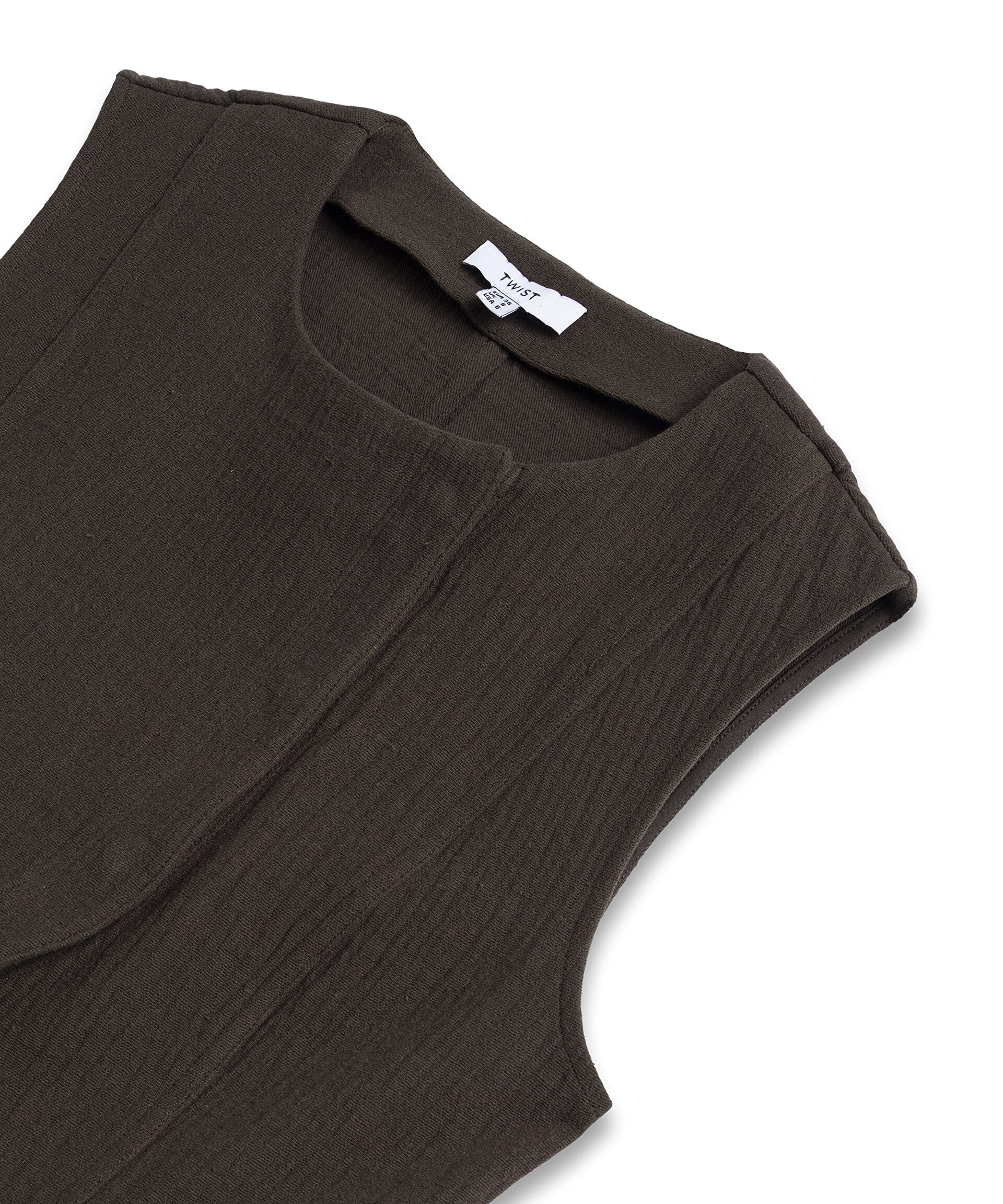 ASİMETRİK RAW EDGE YELEK
