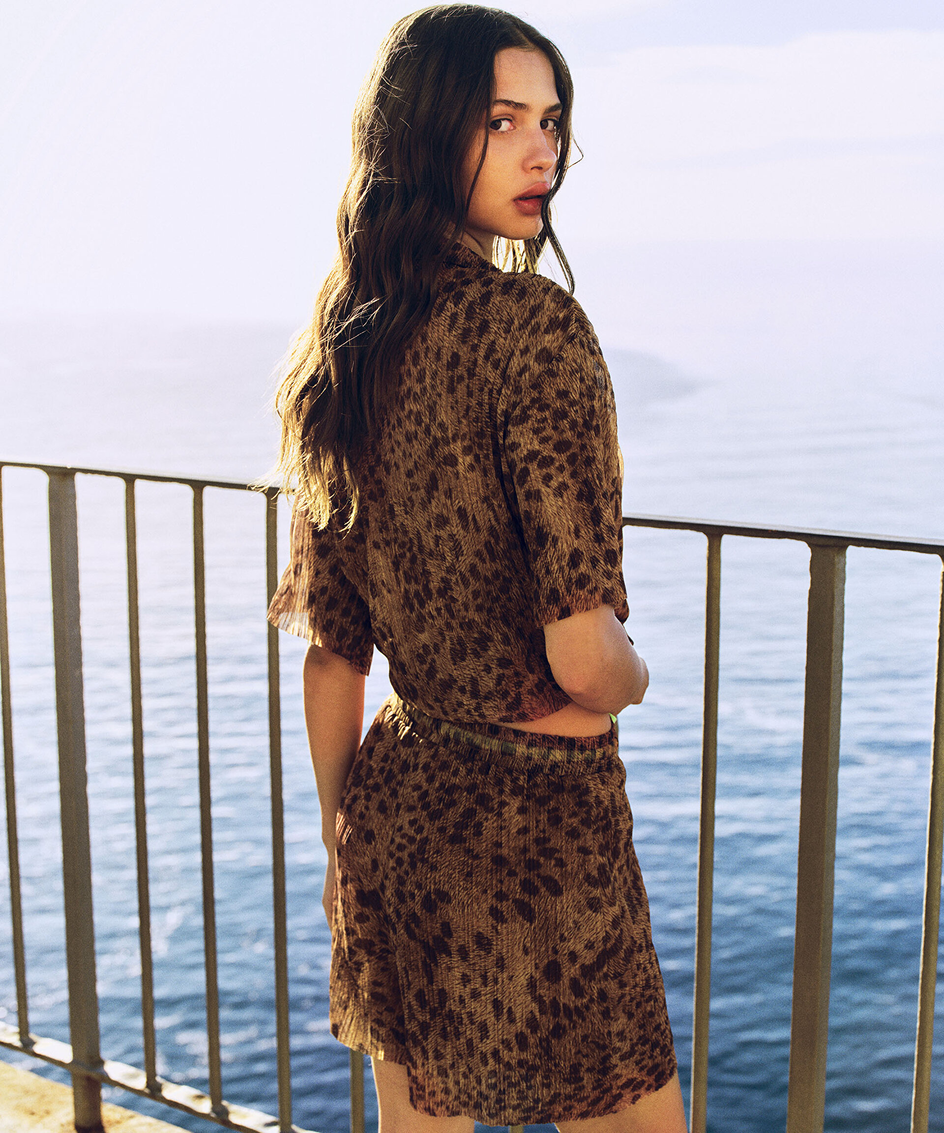 ANIMAL PRINT ŞORT