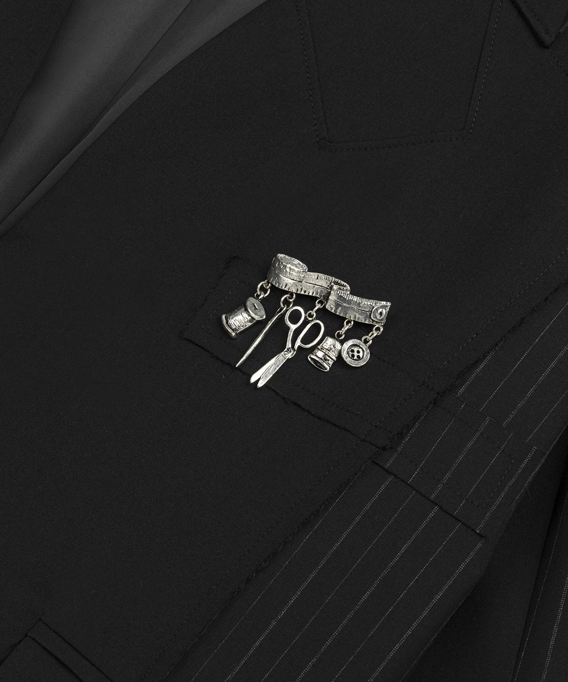 ÇİZGİ DESEN MIX BLAZER
