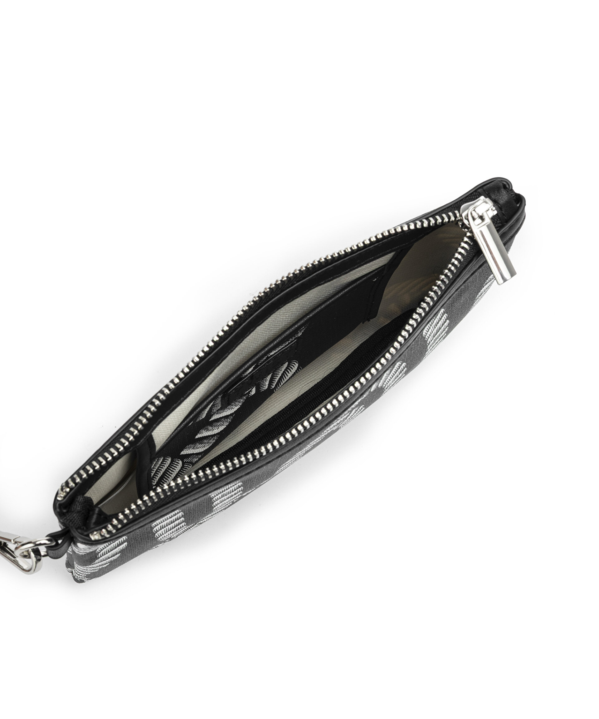ÇIKARILABİLİR EL SAPLI DESENLİ CLUTCH