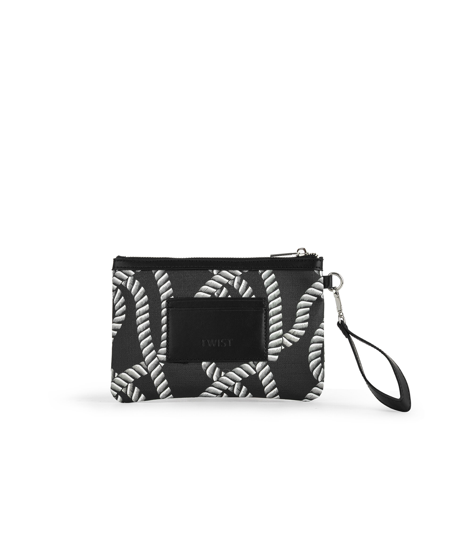 ÇIKARILABİLİR EL SAPLI DESENLİ CLUTCH