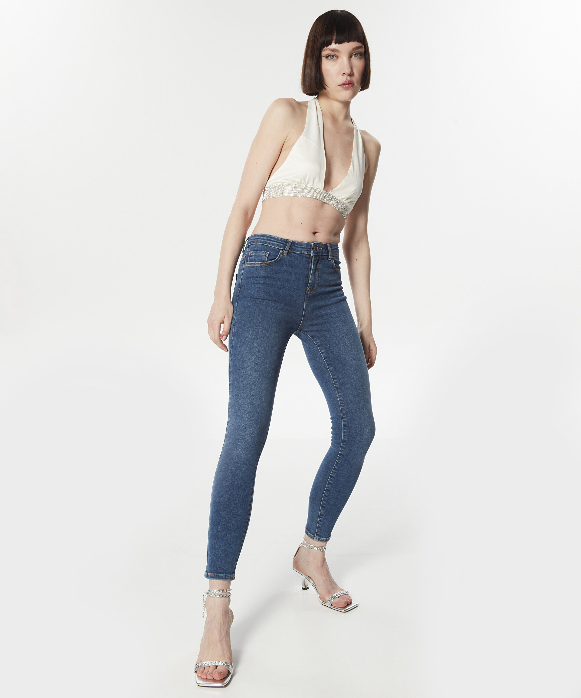 SKINNY FİT JEAN PANTOLON