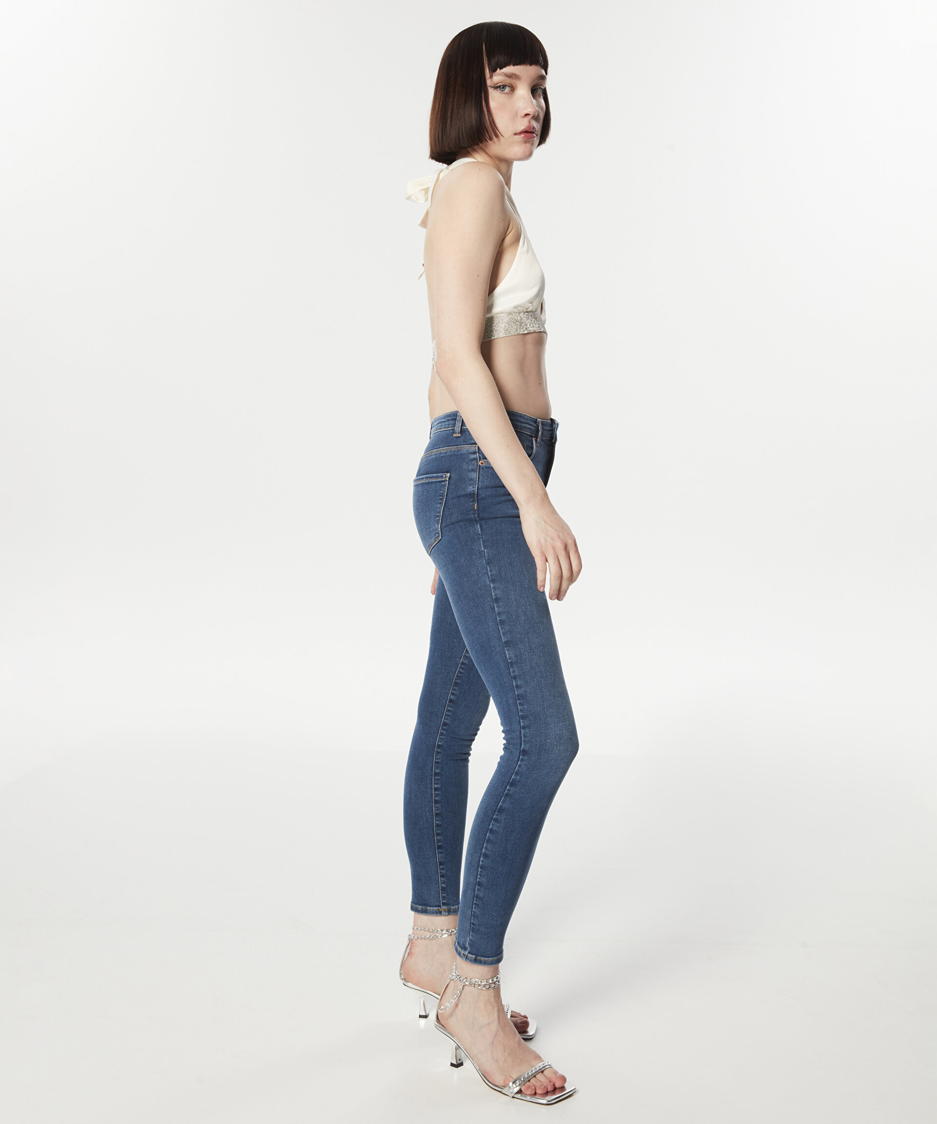SKINNY FİT JEAN PANTOLON