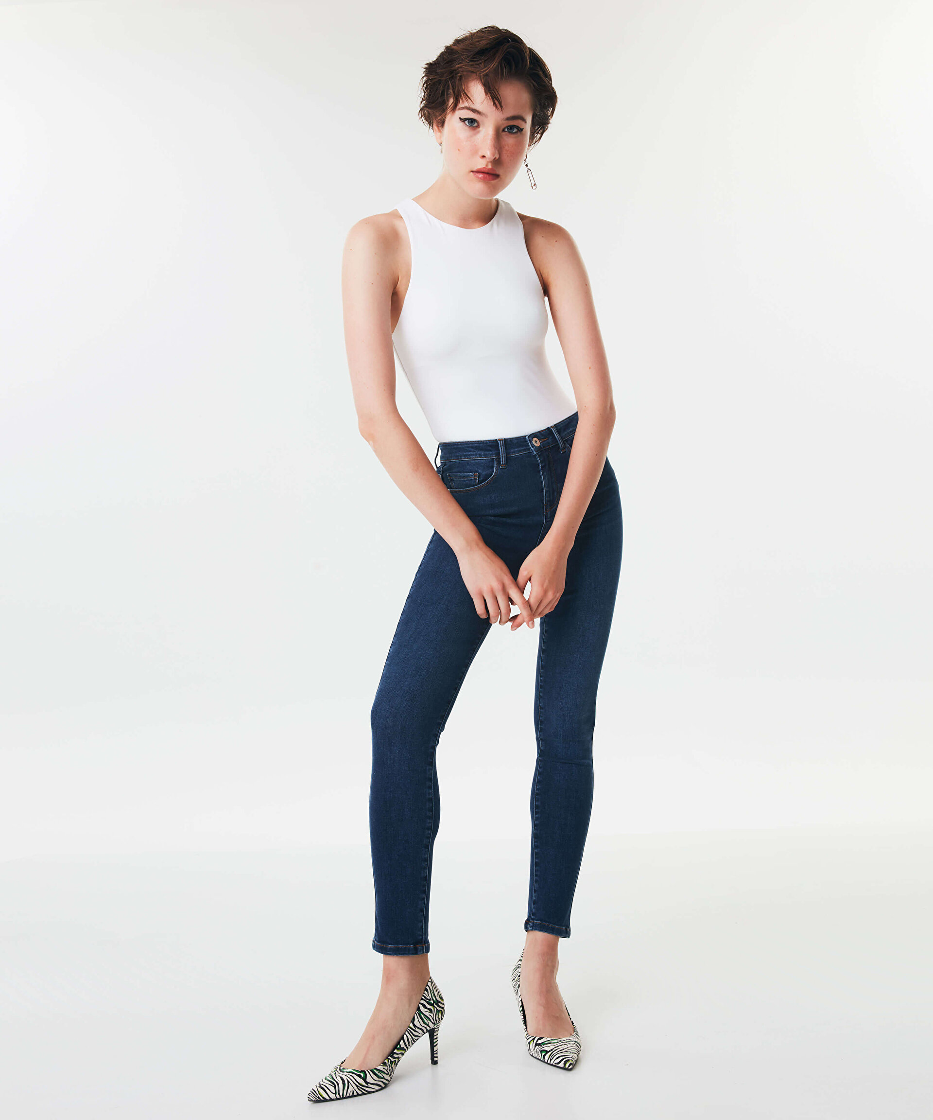 SKINNY FİT JEAN PANTOLON