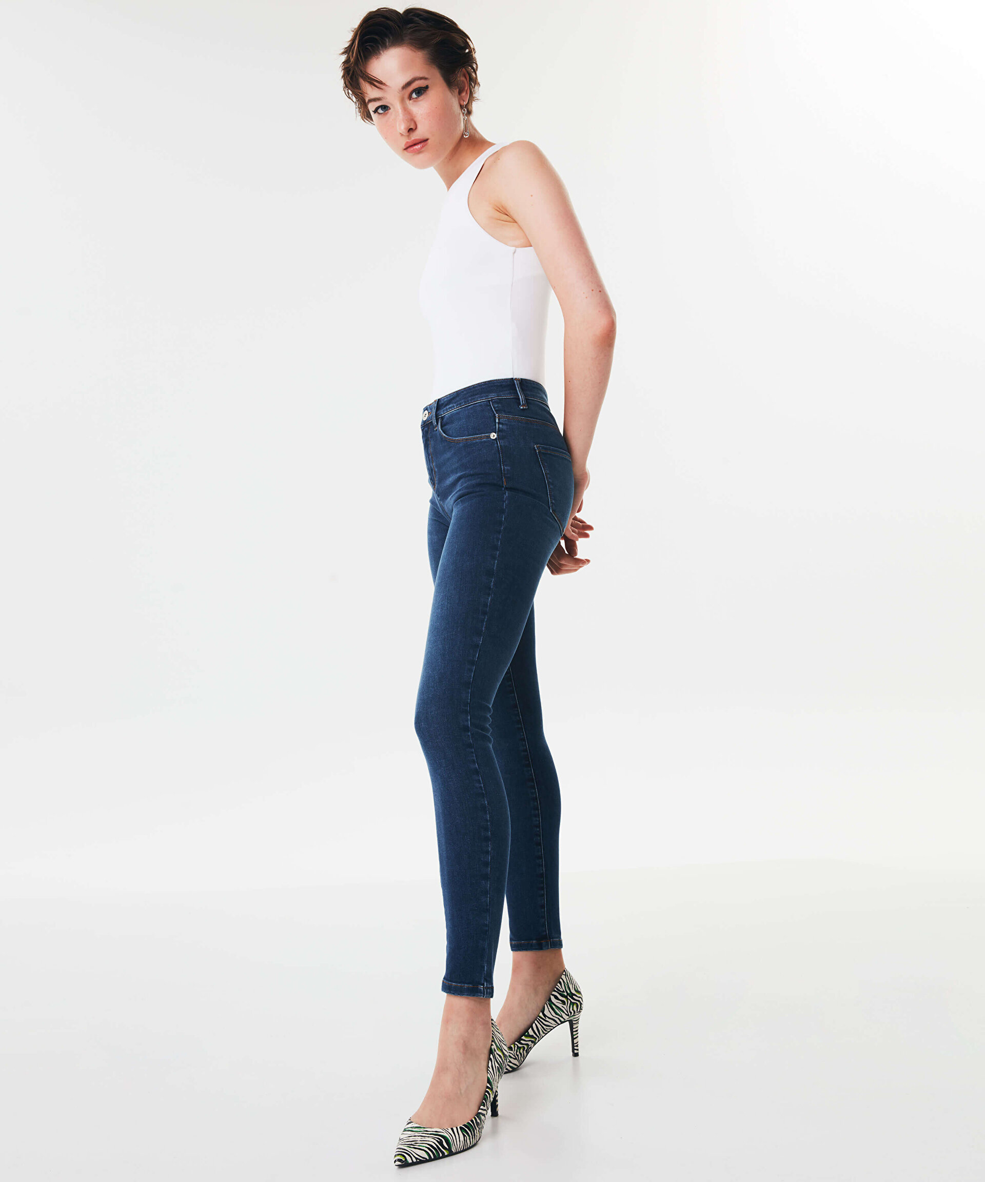 SKINNY FİT JEAN PANTOLON