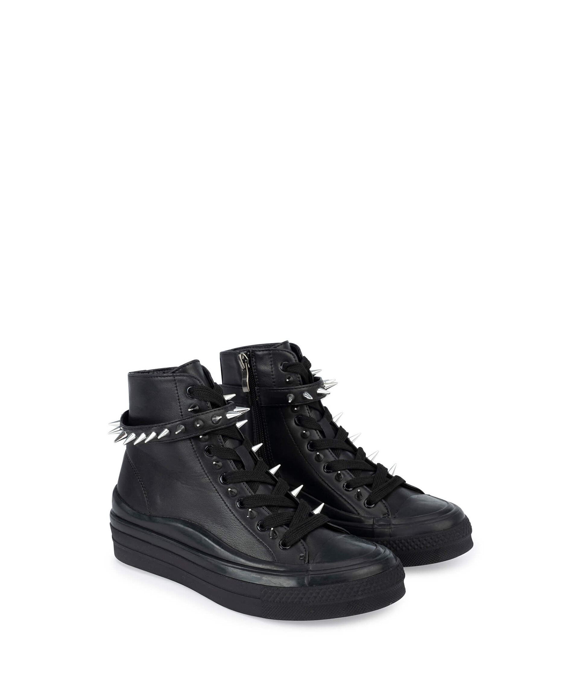 Siyah SPIKE ZIMBA AKSESUARLI AYAKKABI TW6220062011001 | TWIST